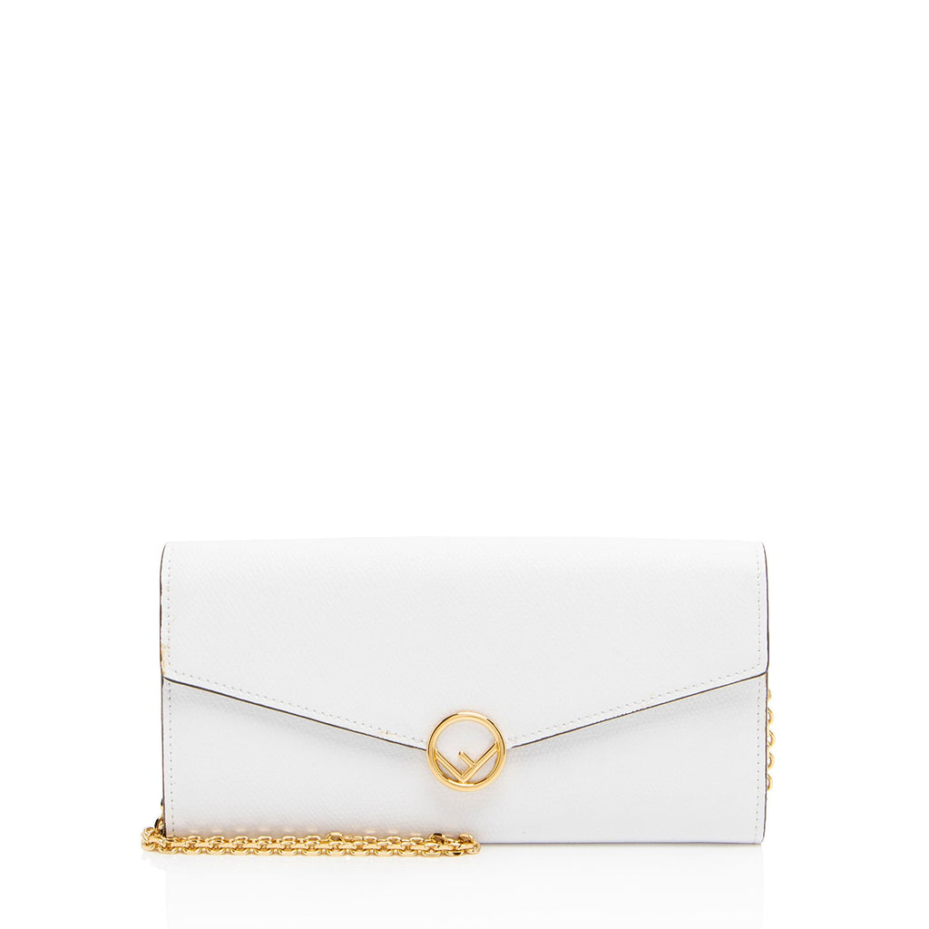 Fendi Vitello F is Fendi Continental Wallet on Chain