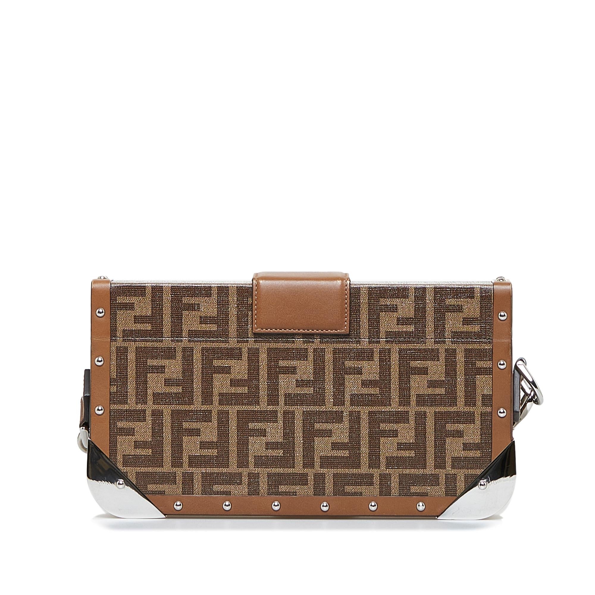 Fendi Zucca Baguette Trunk (SHG-1H1nYo)