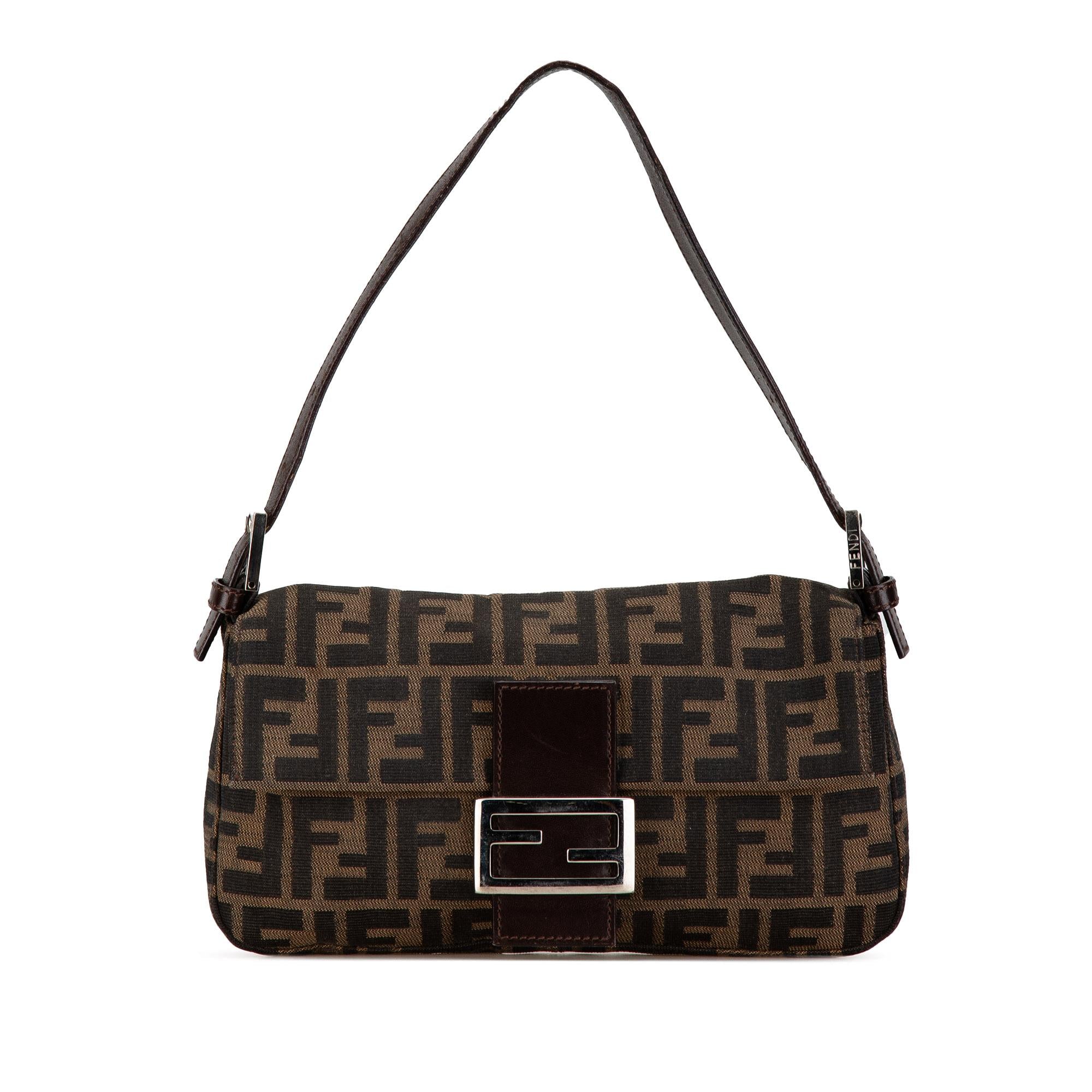Fendi Zucca Canvas Baguette (SHG-gVALkA)