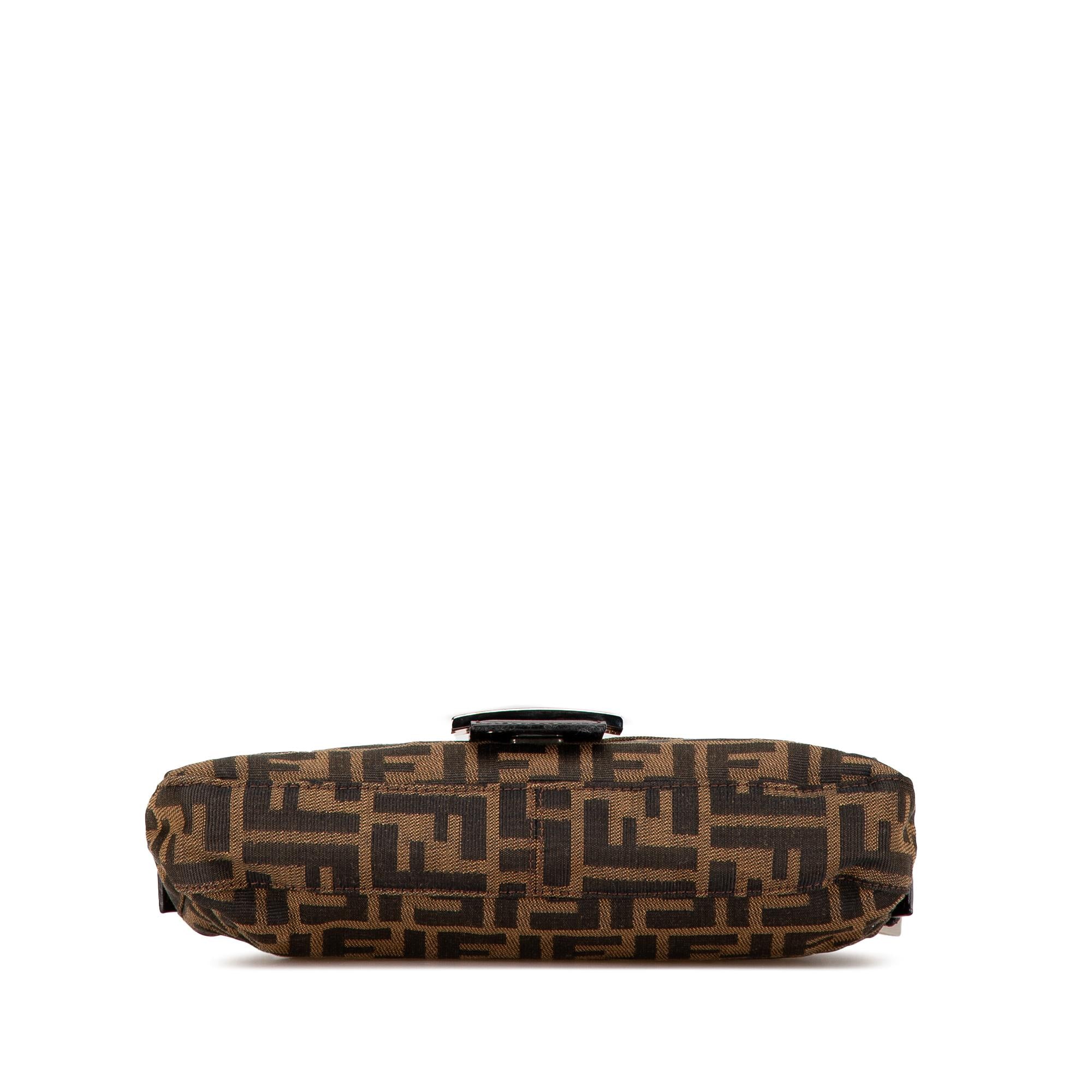 Fendi Zucca Canvas Baguette