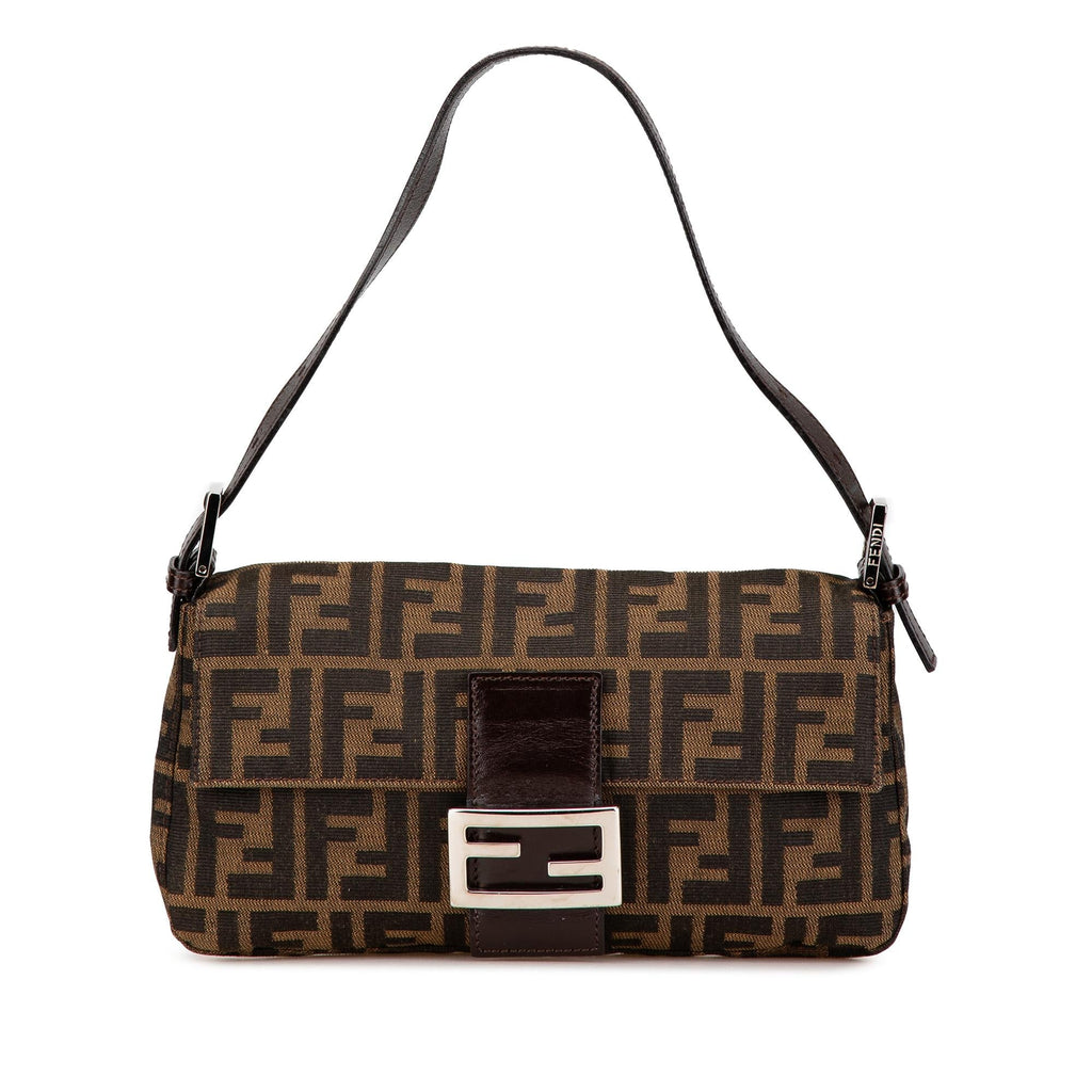 Fendi Zucca Canvas Baguette