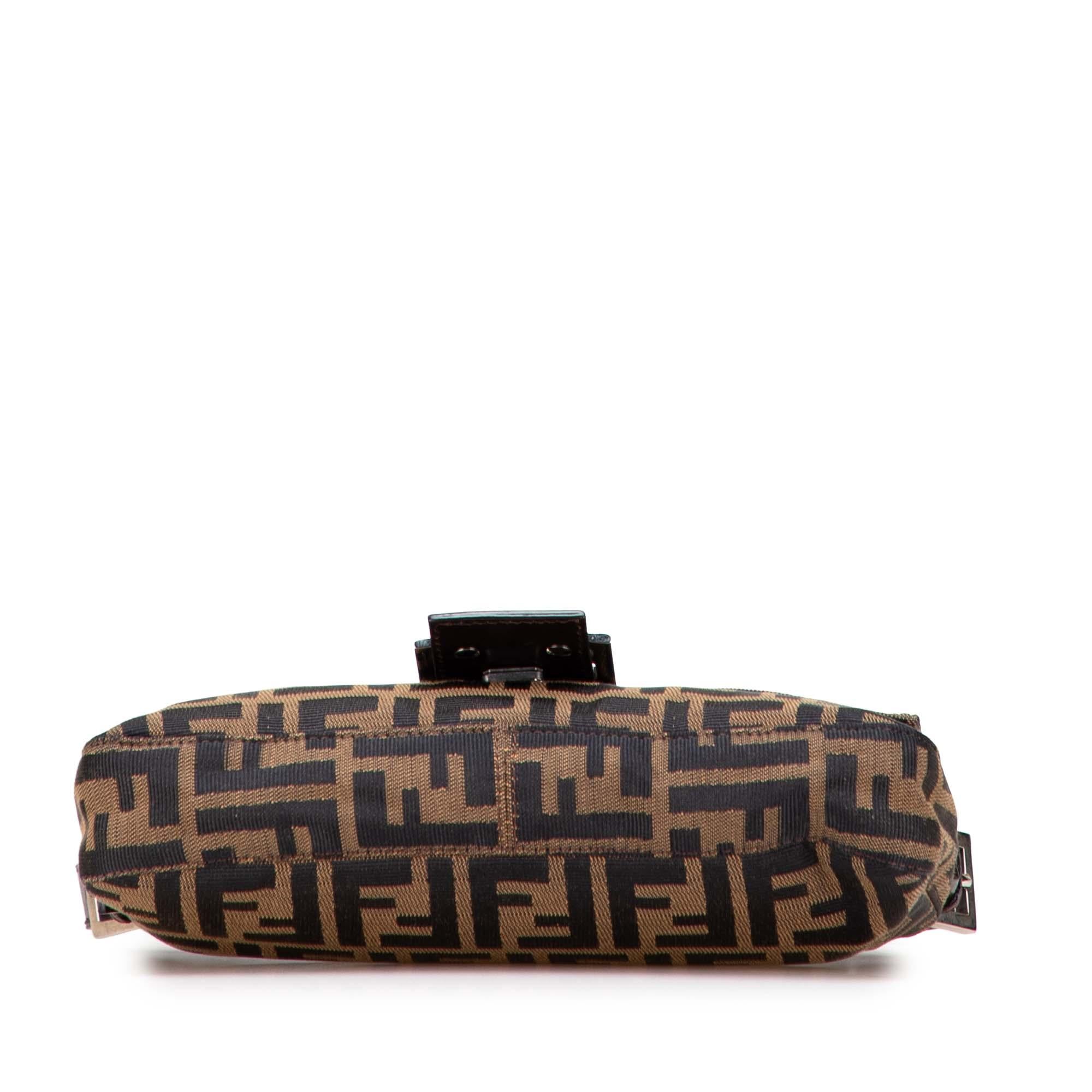 Fendi Zucca Canvas Baguette