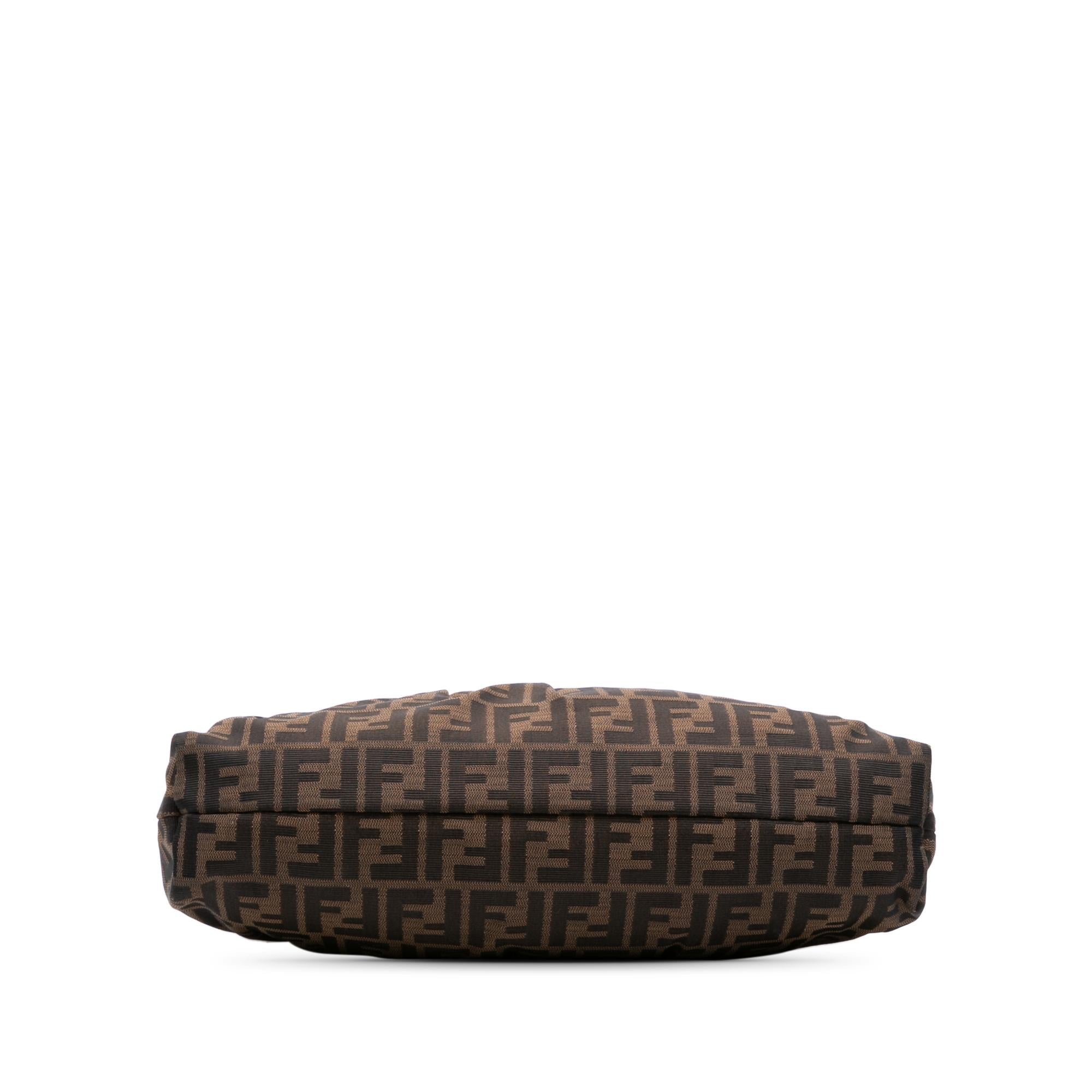 Fendi Zucca Canvas Chef Shoulder Bag