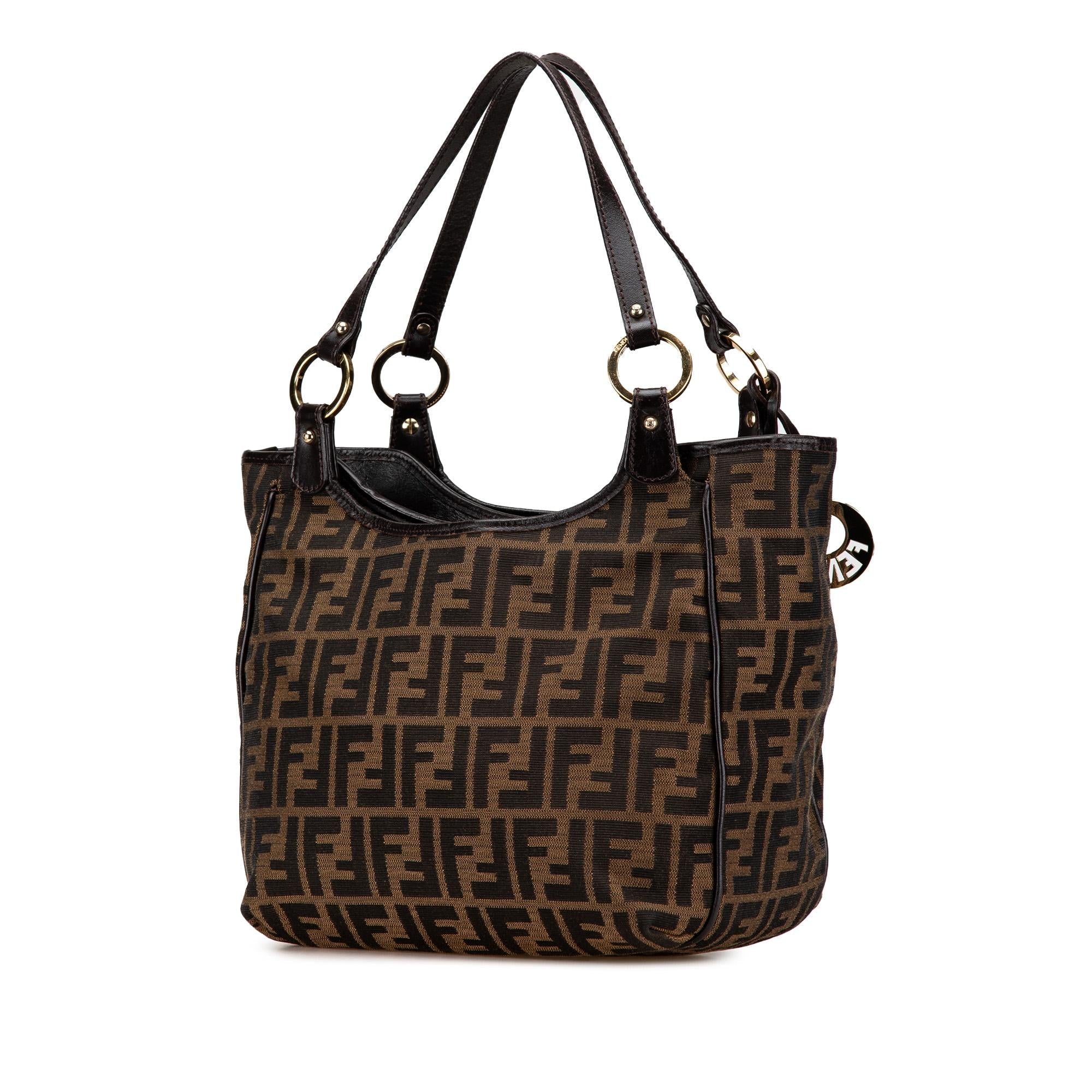 Fendi Zucca Canvas Chef Tote