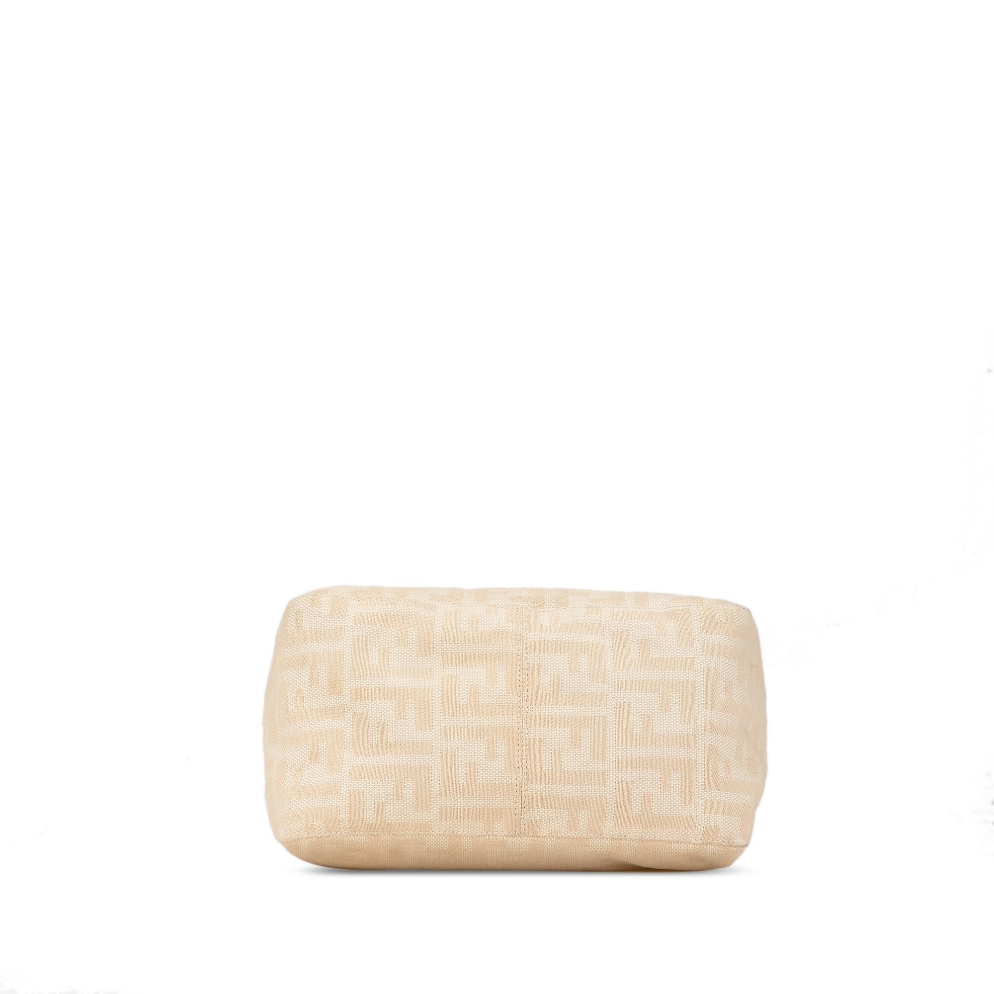 Fendi Zucca Canvas Double Flap Mamma (SHG-aECQqq)