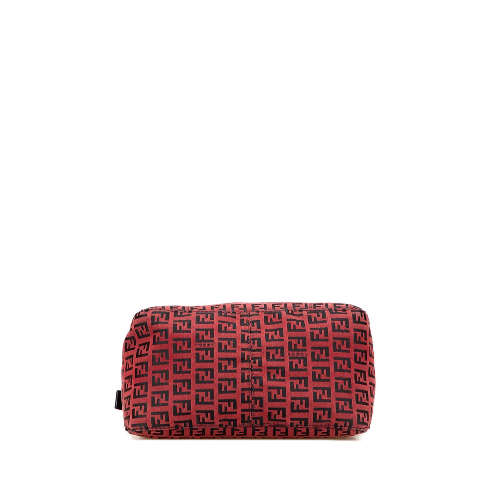 Fendi Zucca Canvas Double Flap Mamma