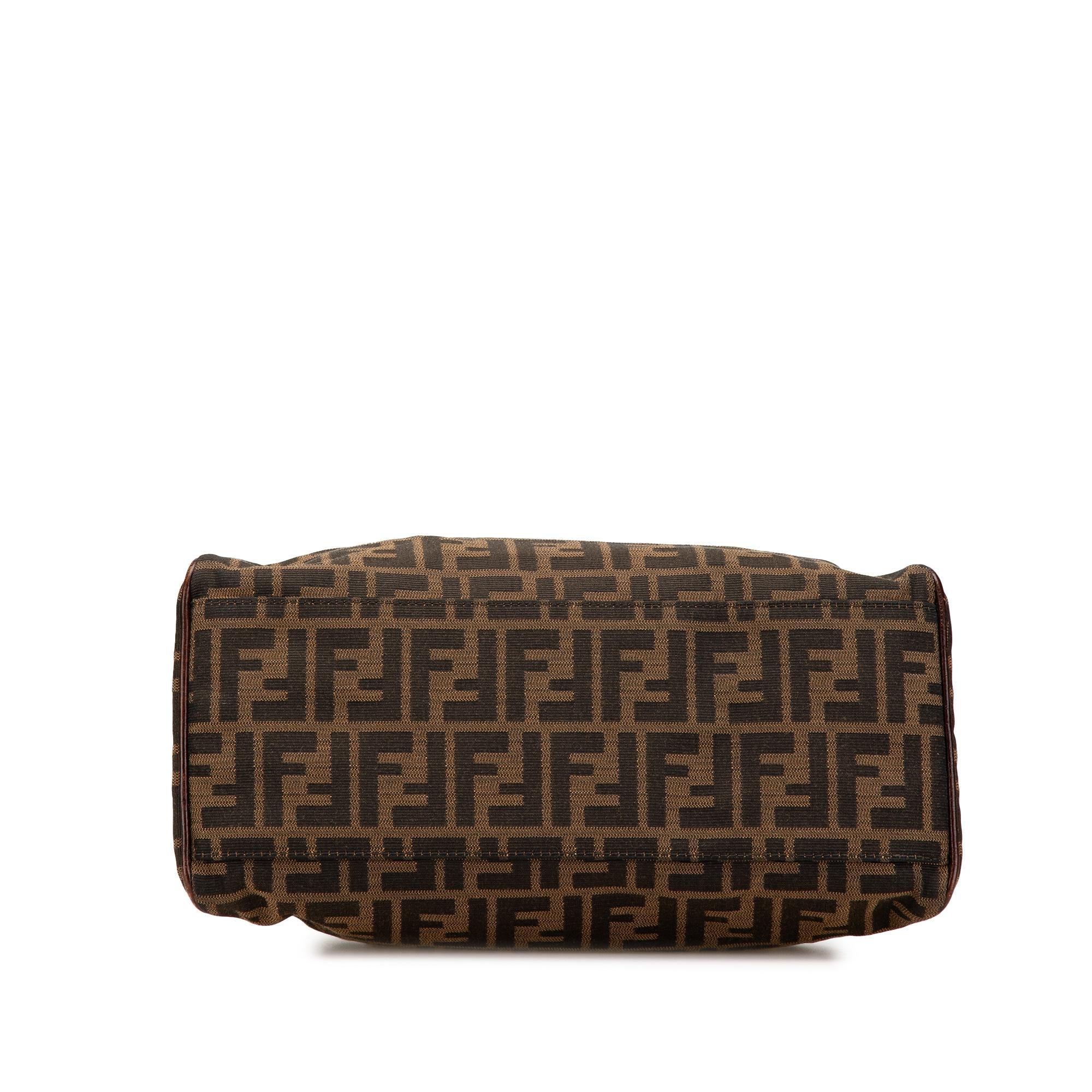 Fendi Zucca Canvas Etniko Handbag