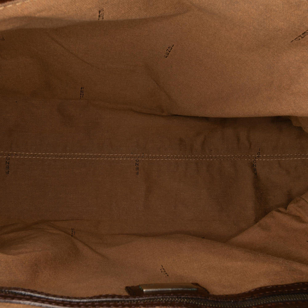 Fendi Zucca Canvas Etniko Handbag
