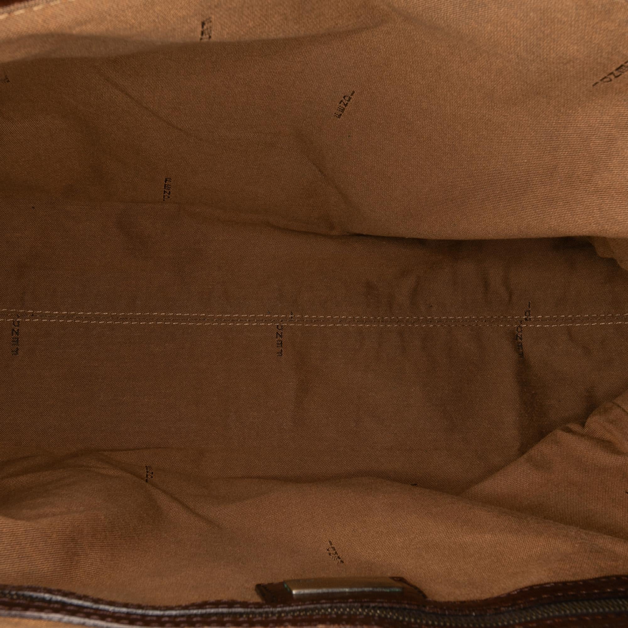Fendi Zucca Canvas Etniko Handbag