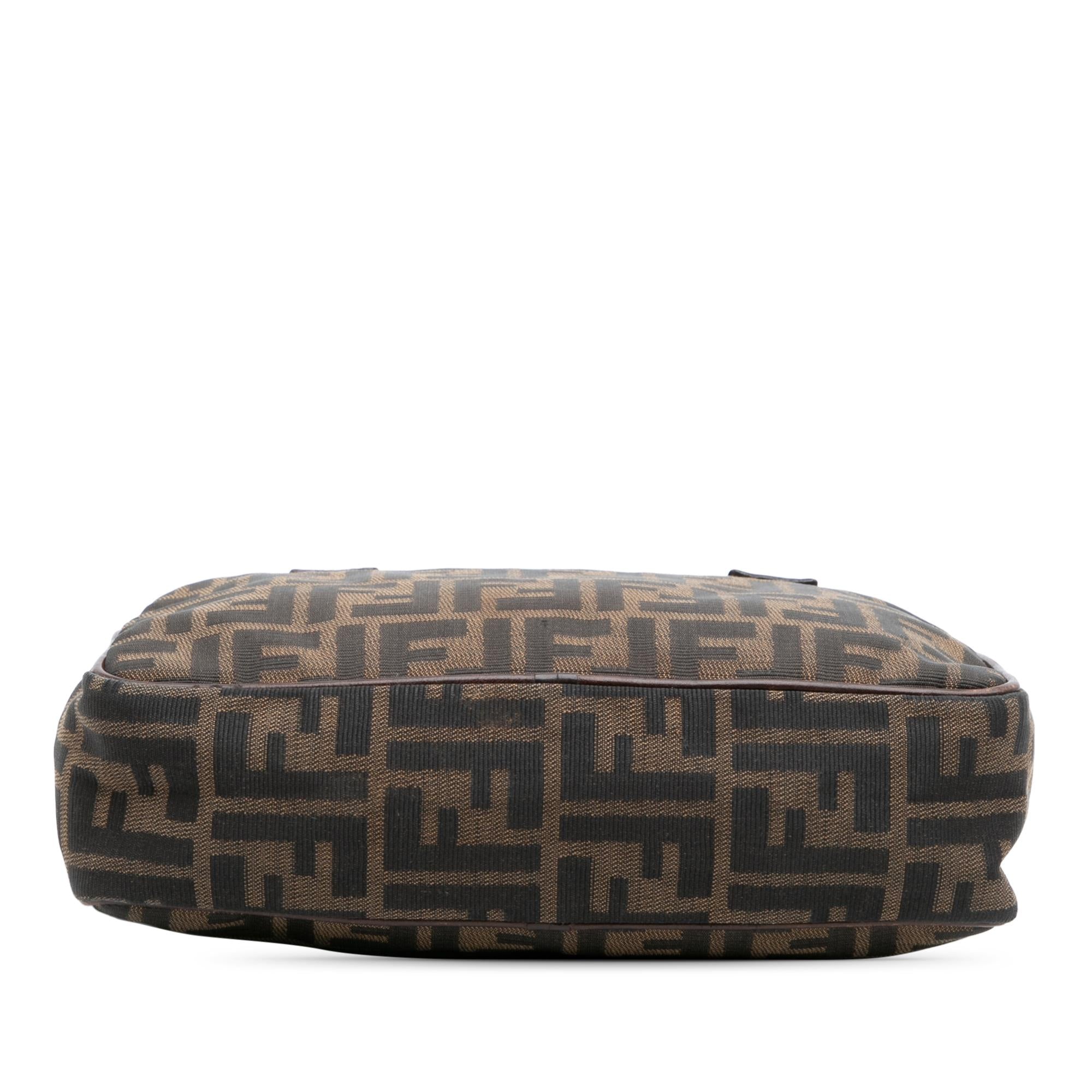 Fendi Zucca Canvas Satchel