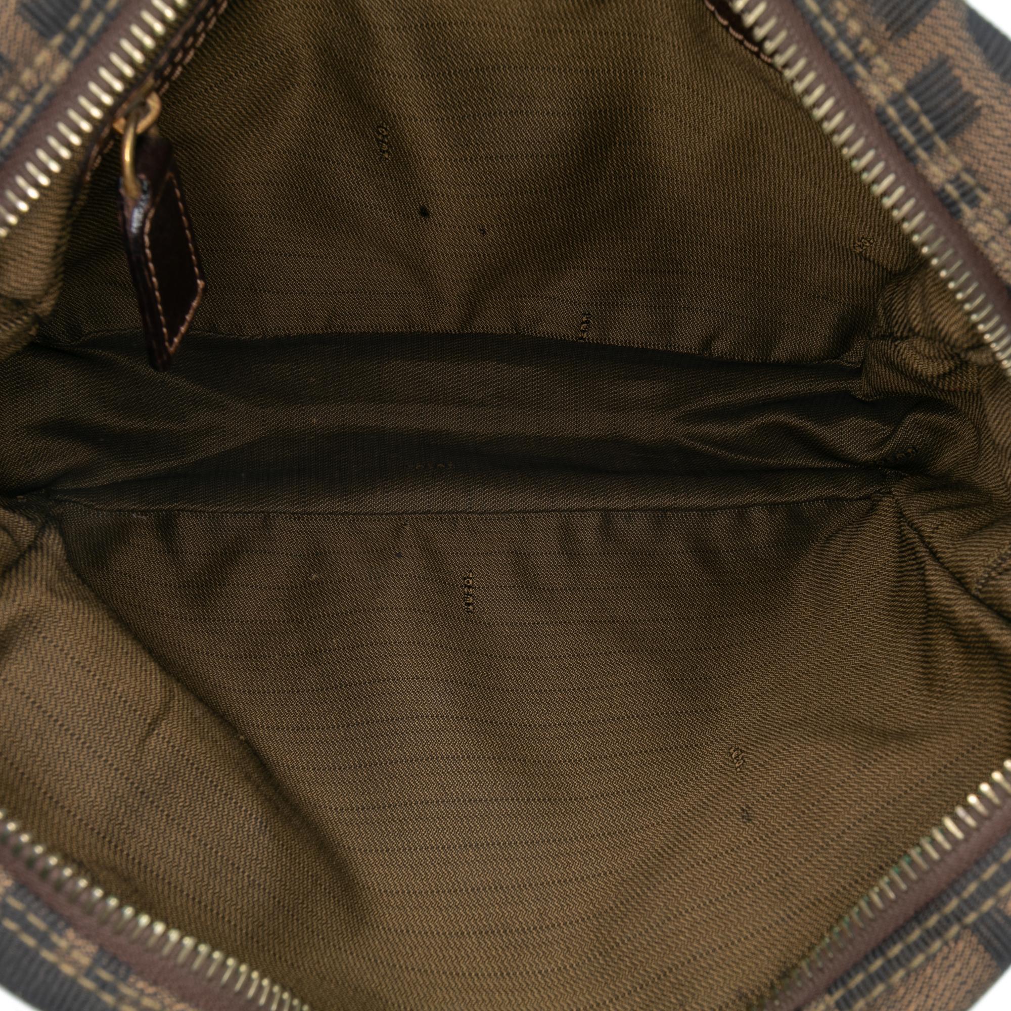 Fendi Zucca Canvas Satchel
