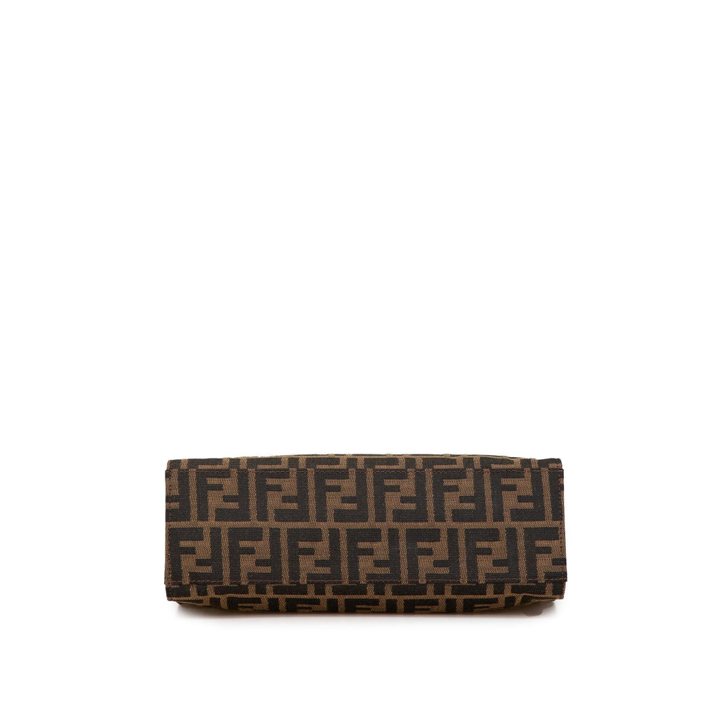 Fendi Zucca Canvas Shoulder Bag