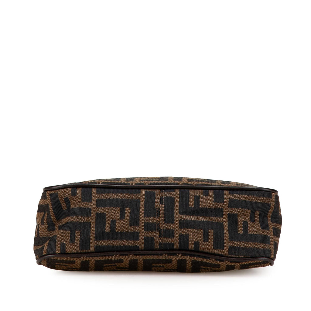 Fendi Zucca Canvas Shoulder Bag