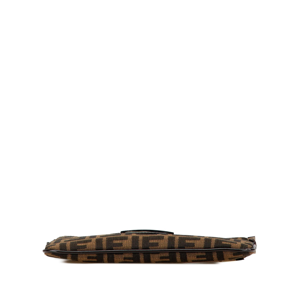 Fendi Zucca Canvas Shoulder Bag