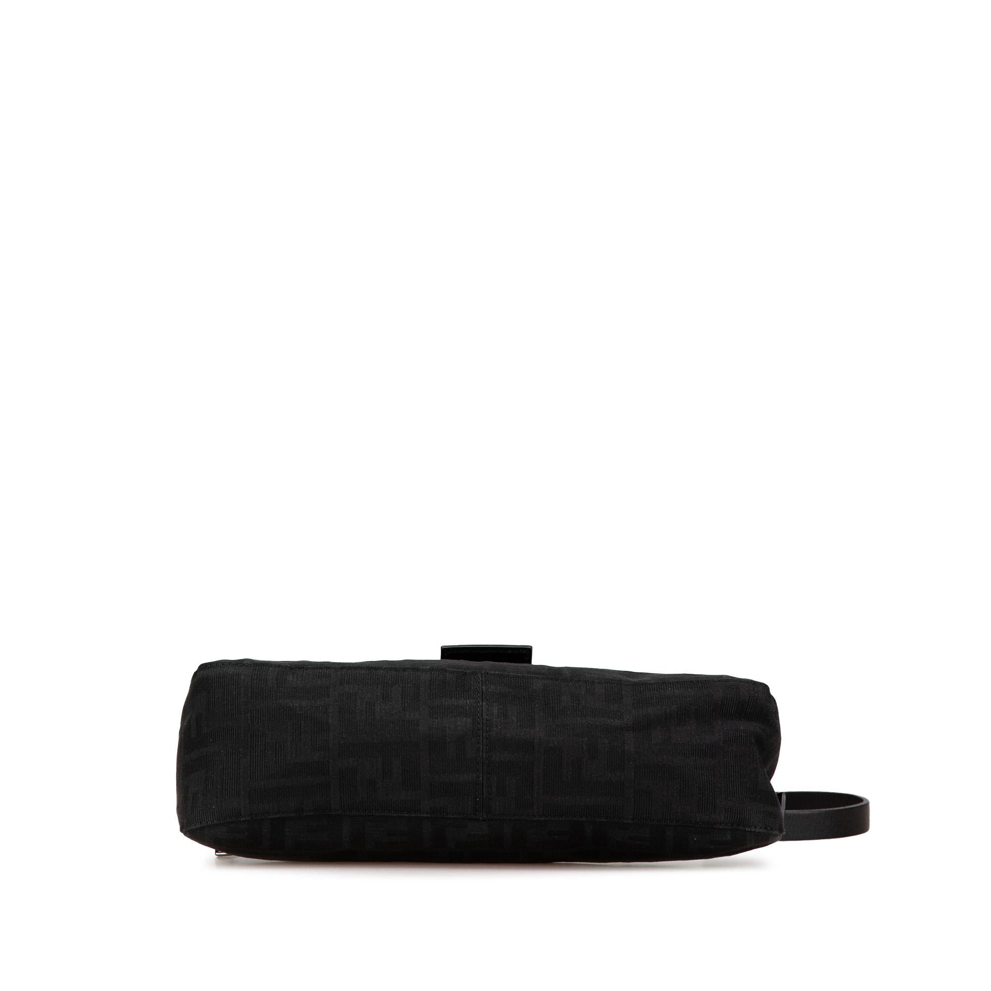 Fendi Zucca Canvas Shoulder Bag