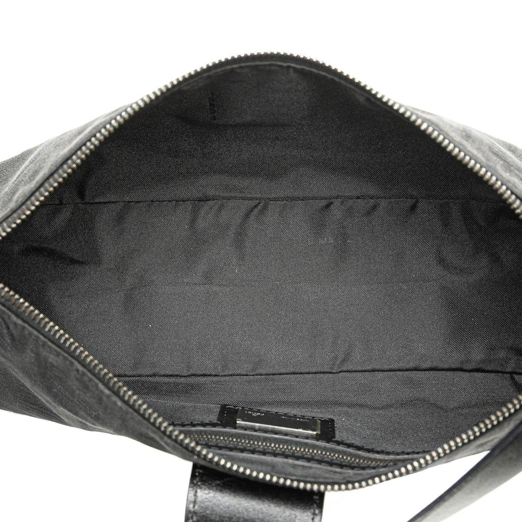 Fendi Zucca Canvas Shoulder Bag