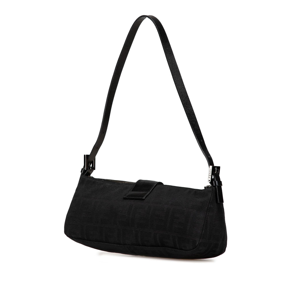 Fendi Zucca Canvas Shoulder Bag