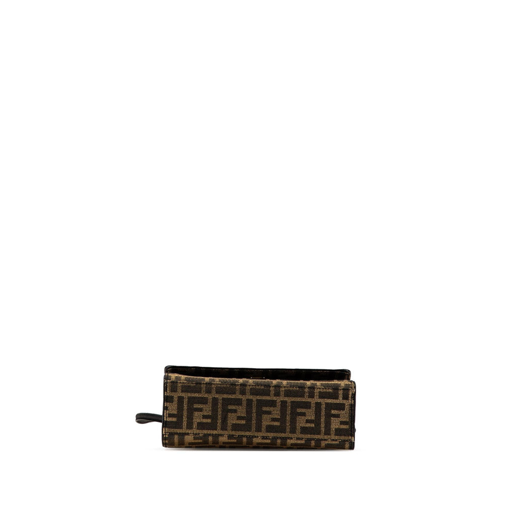 Fendi Zucca Canvas Shoulder Bag