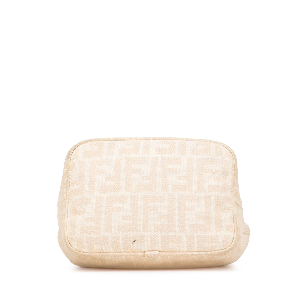 Fendi Zucca Canvas Shoulder Bag