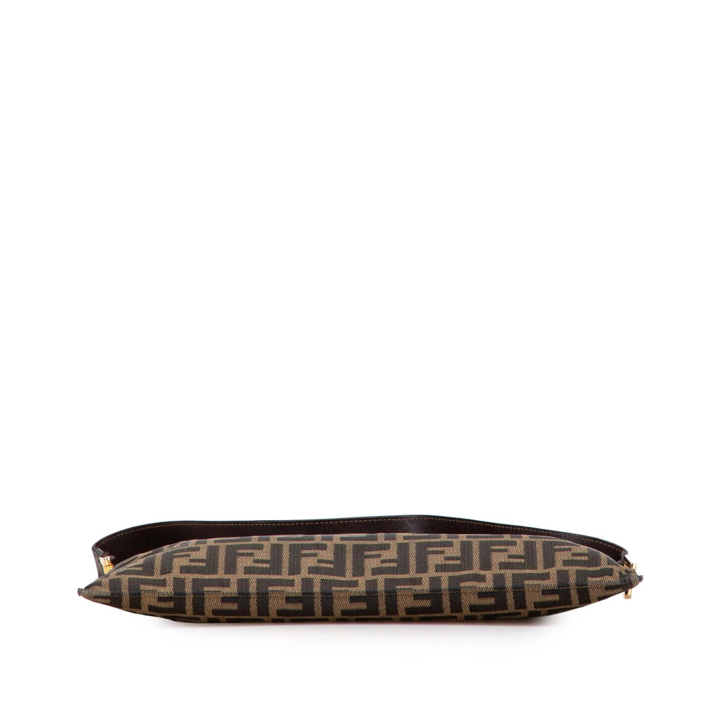 Fendi Zucca Canvas Shoulder Bag