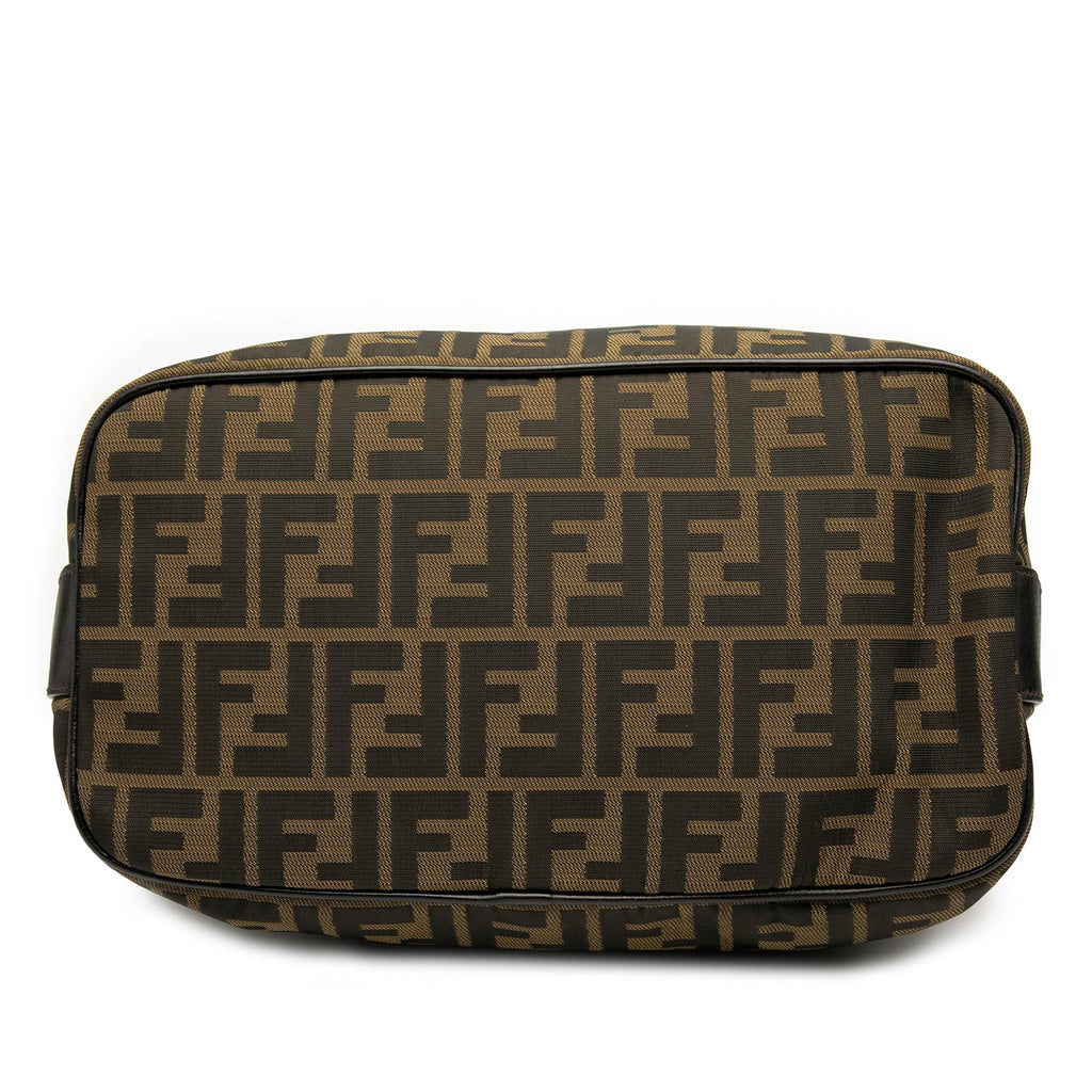 Fendi Zucca Canvas Shoulder Bag