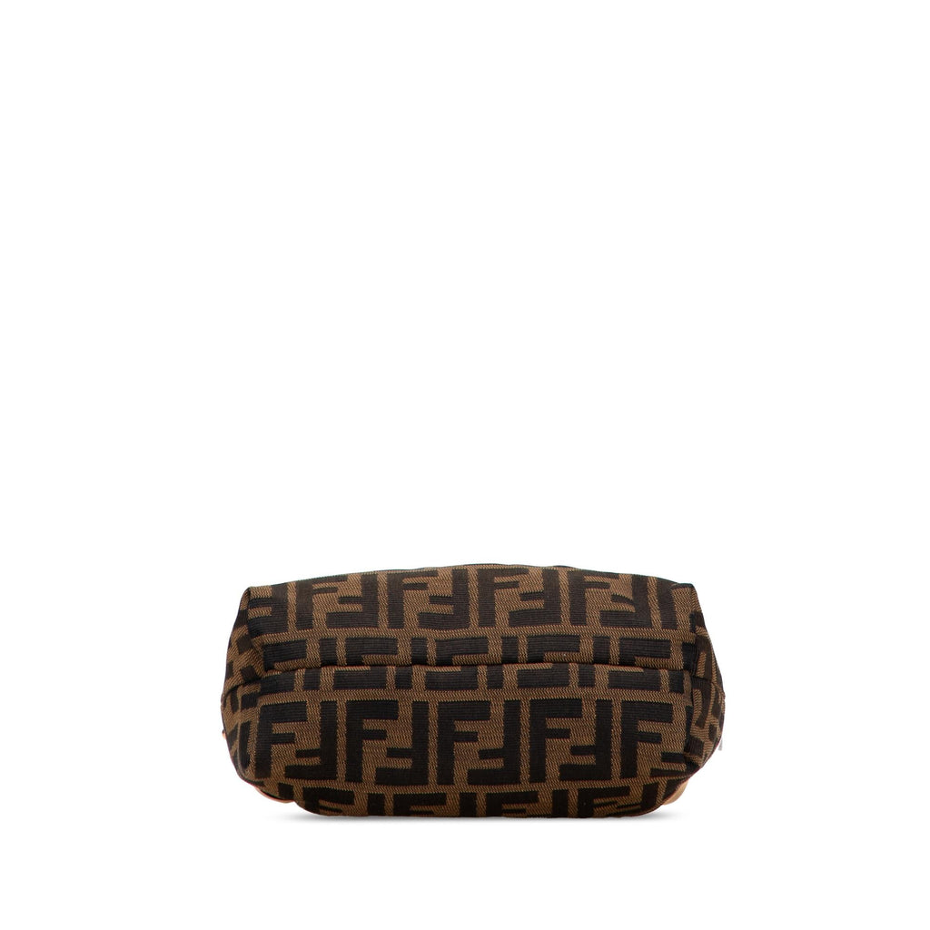 Fendi Zucca Canvas Shoulder Bag