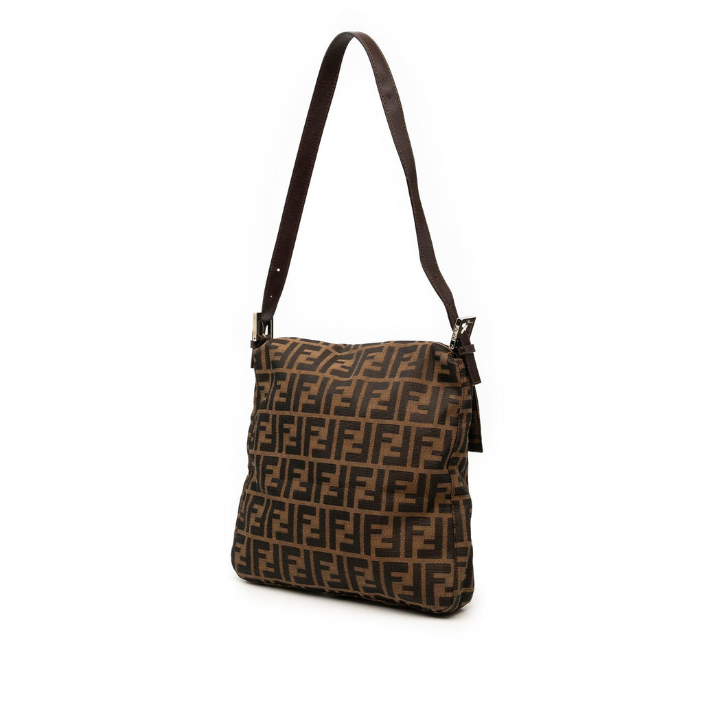 Fendi Zucca Canvas Shoulder Bag