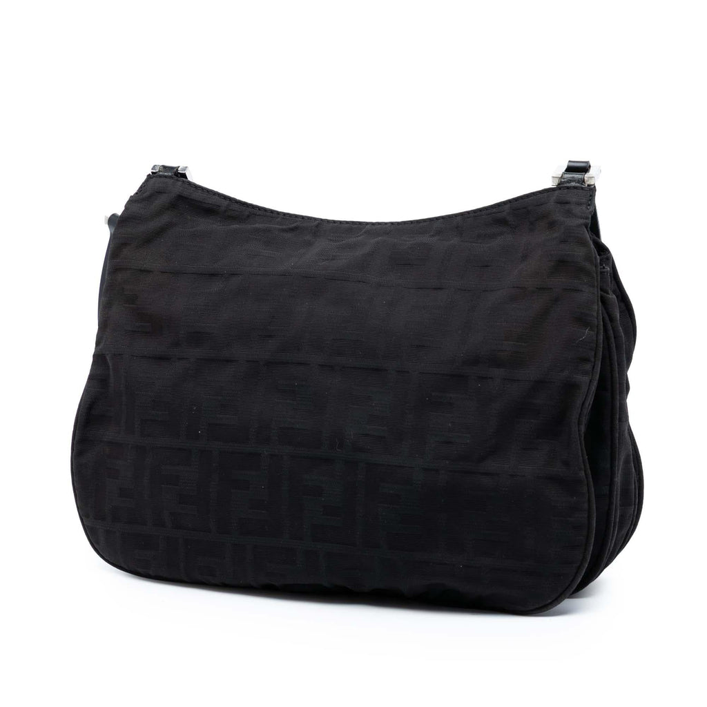 Fendi Zucca Canvas Shoulder Bag