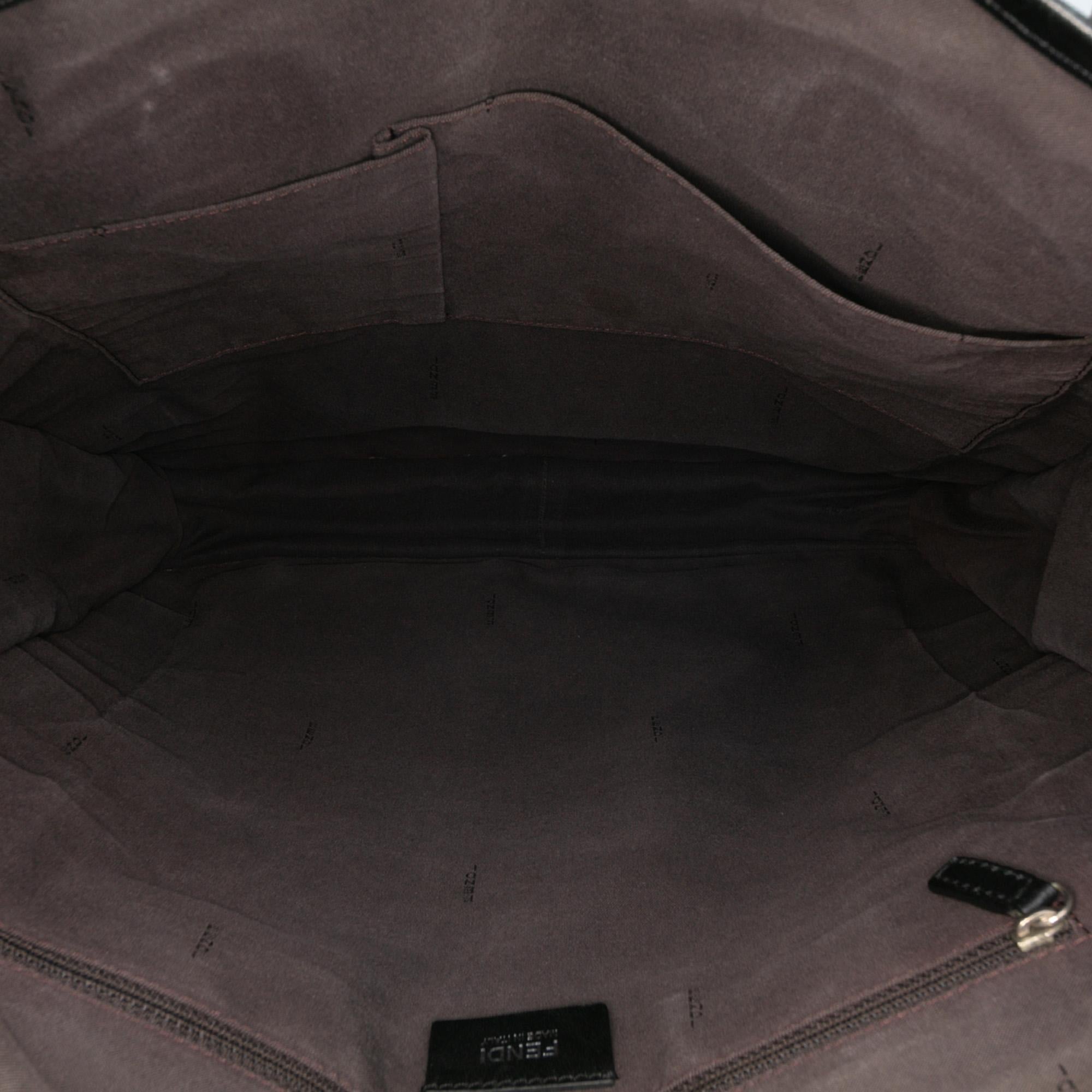 Fendi Zucca Canvas Tall Tote