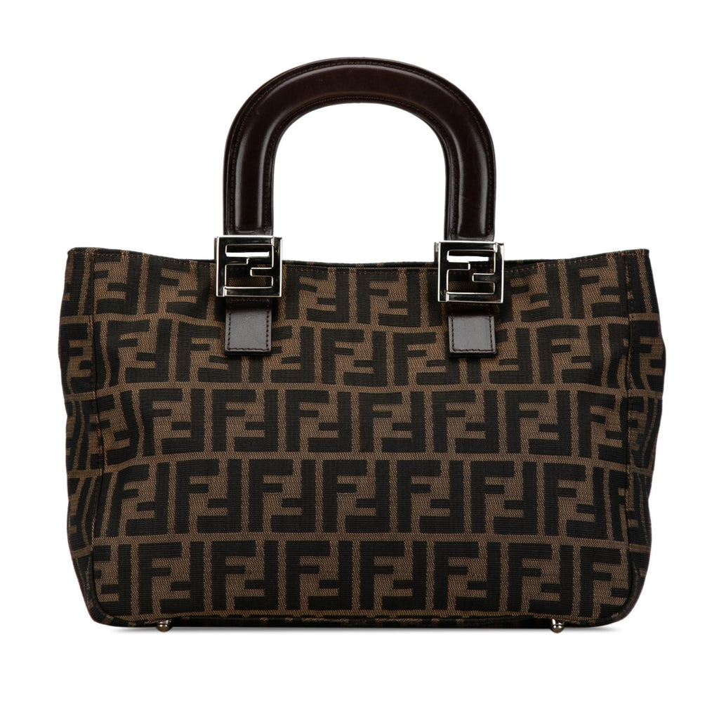 Fendi Zucca Canvas Twins Tote (SHG-AT1GPJ)