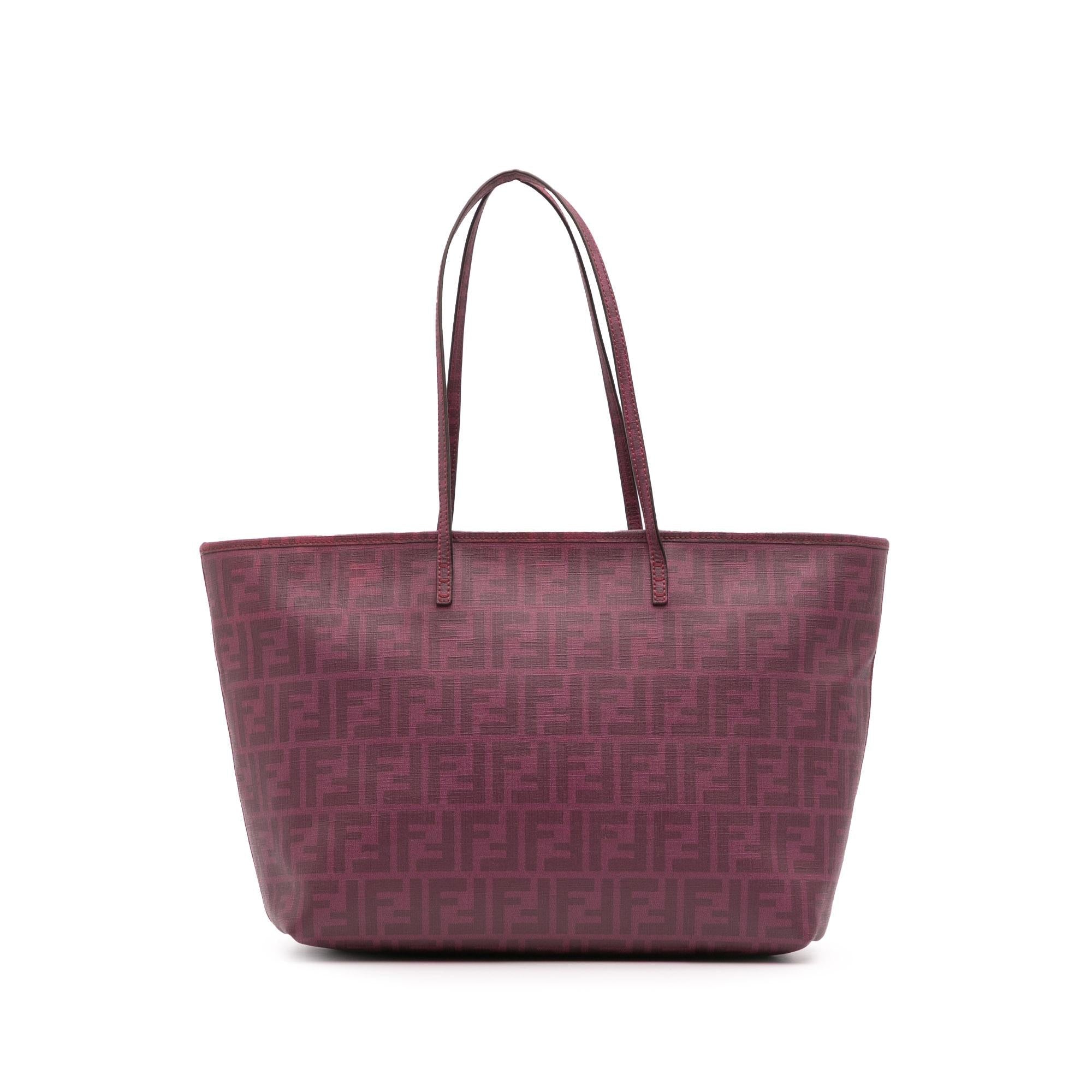 Fendi Zucca Coated Canvas 1974 Shopping Tote