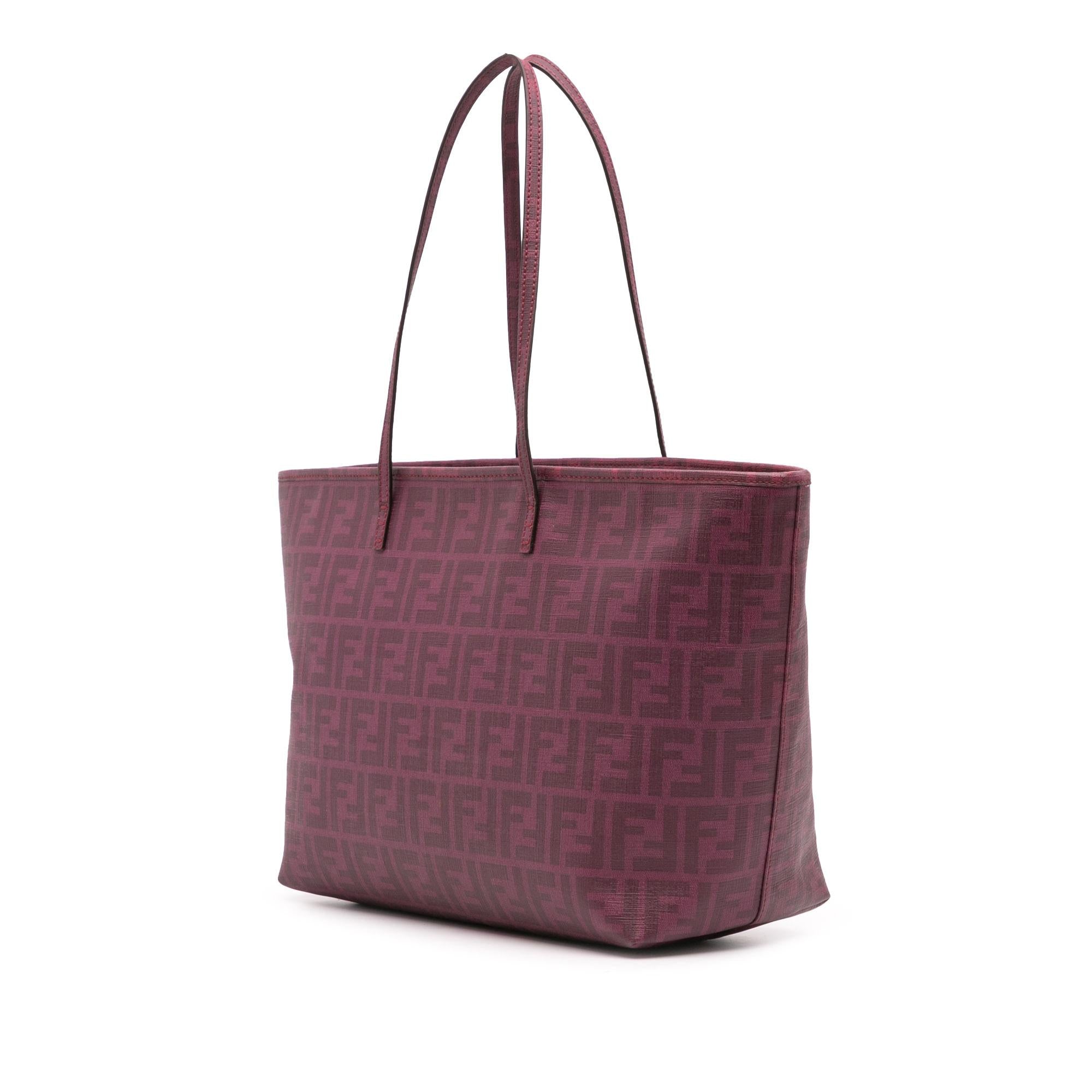 Fendi Zucca Coated Canvas 1974 Shopping Tote
