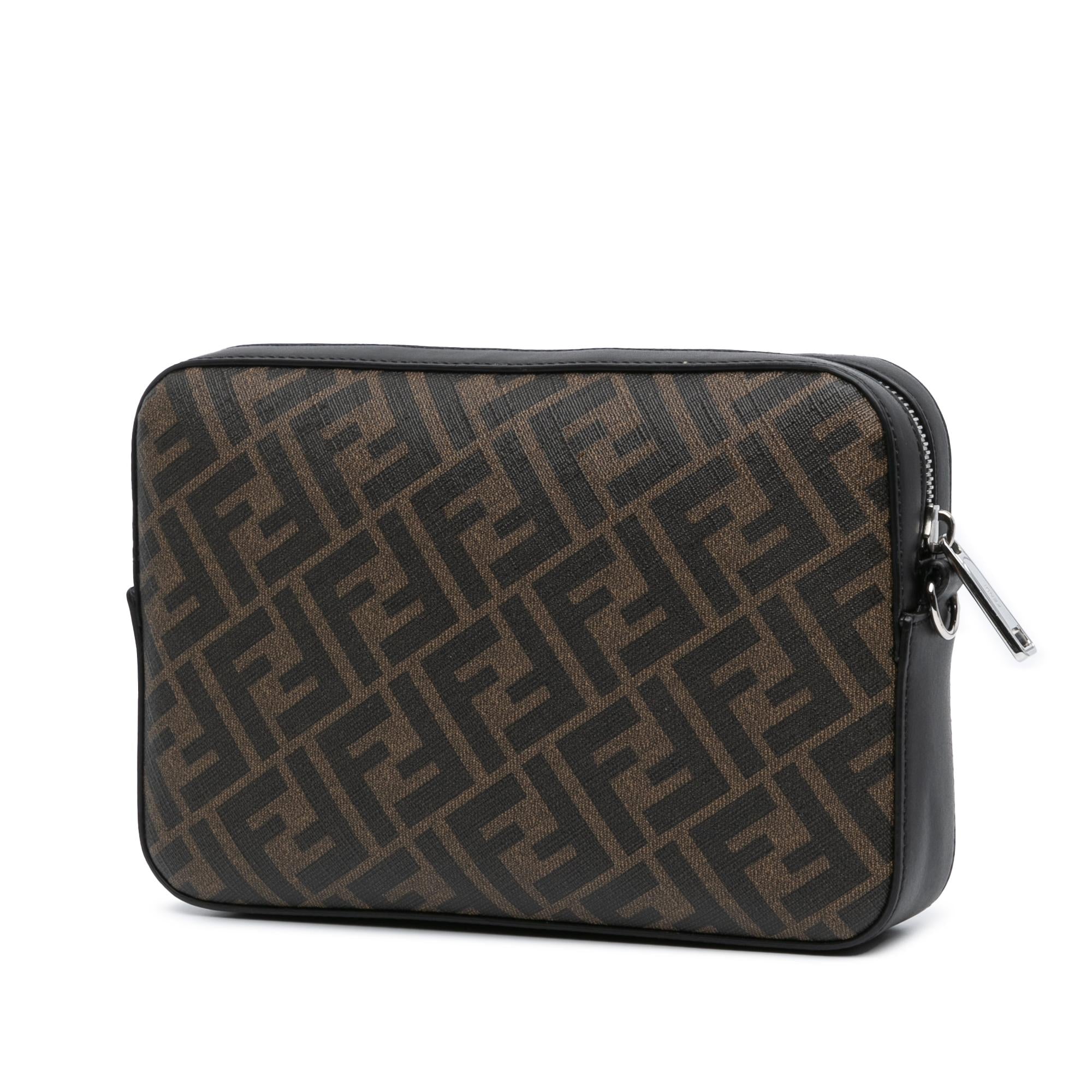 Fendi Zucca Coated Canvas Diagonal Camera Bag
