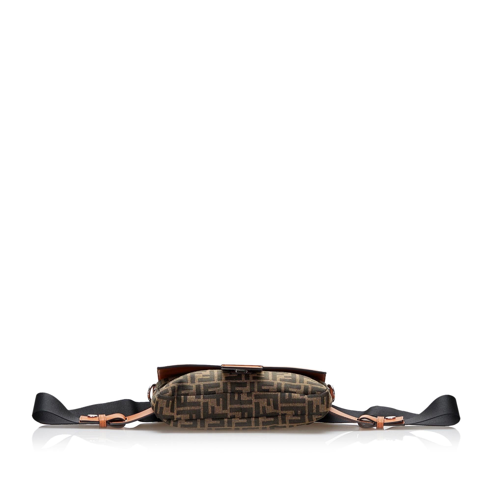 Fendi Zucca Convertible Belt Bag
