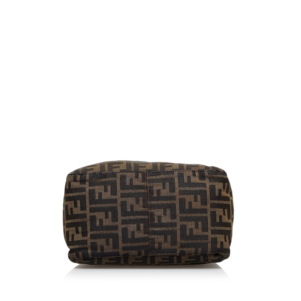 Fendi Zucca Double Flap Shoulder Bag (SHG-LACYHN)