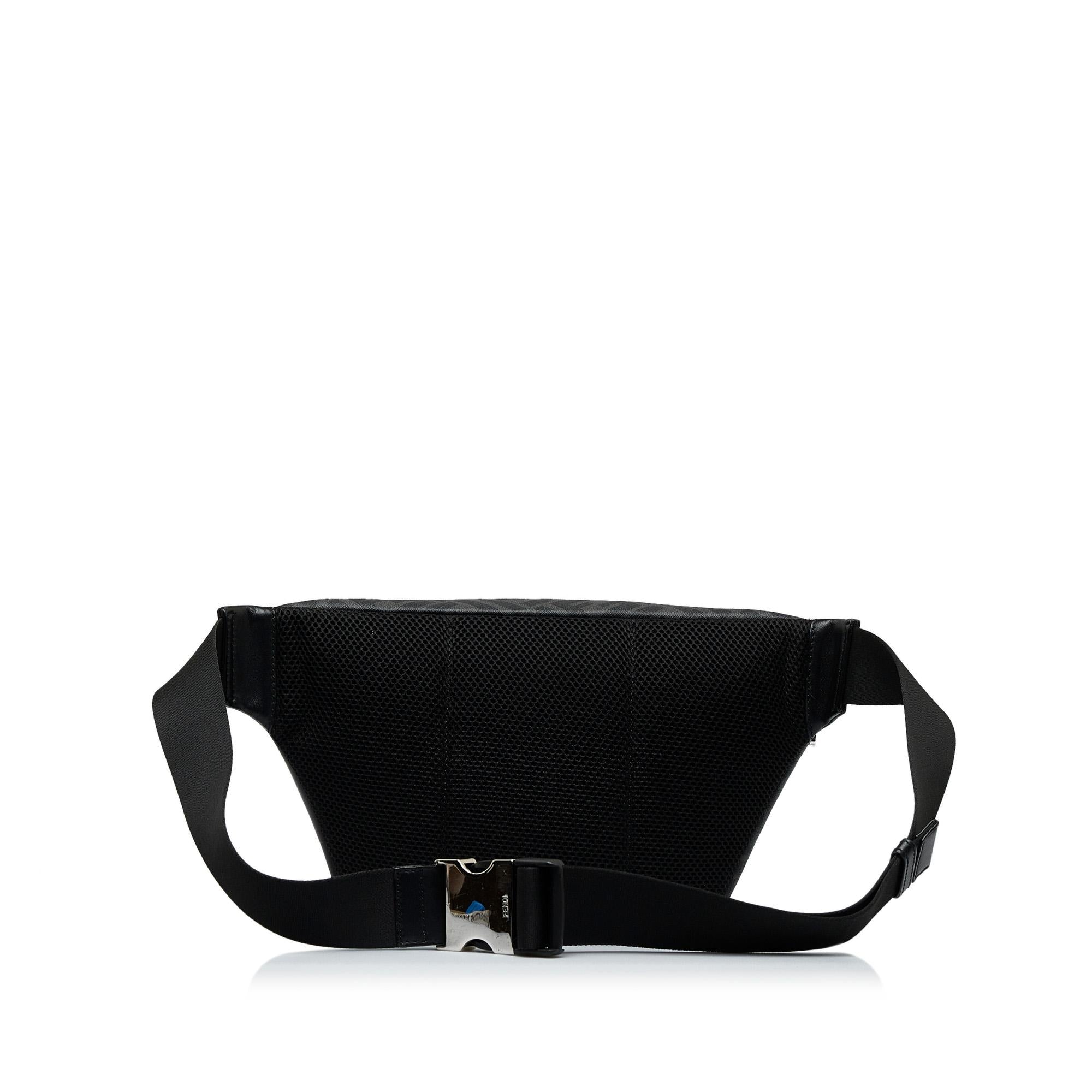 Fendi Zucca FF 1974 Diagonal Belt Bag