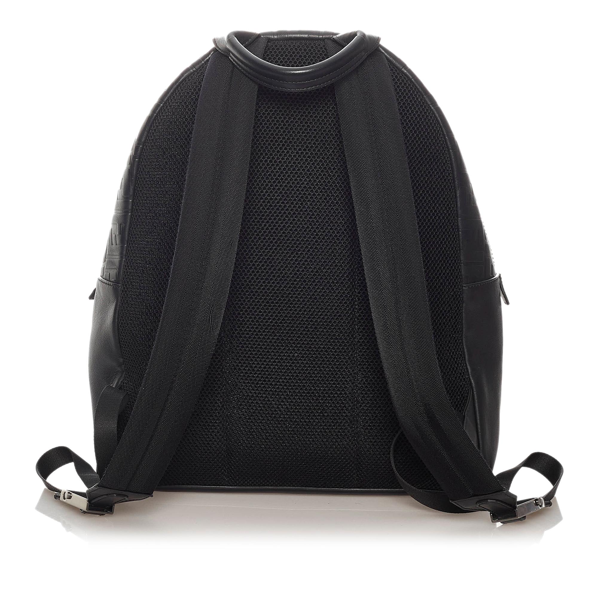Fendi Zucca Leather Backpack (SHG-27781)