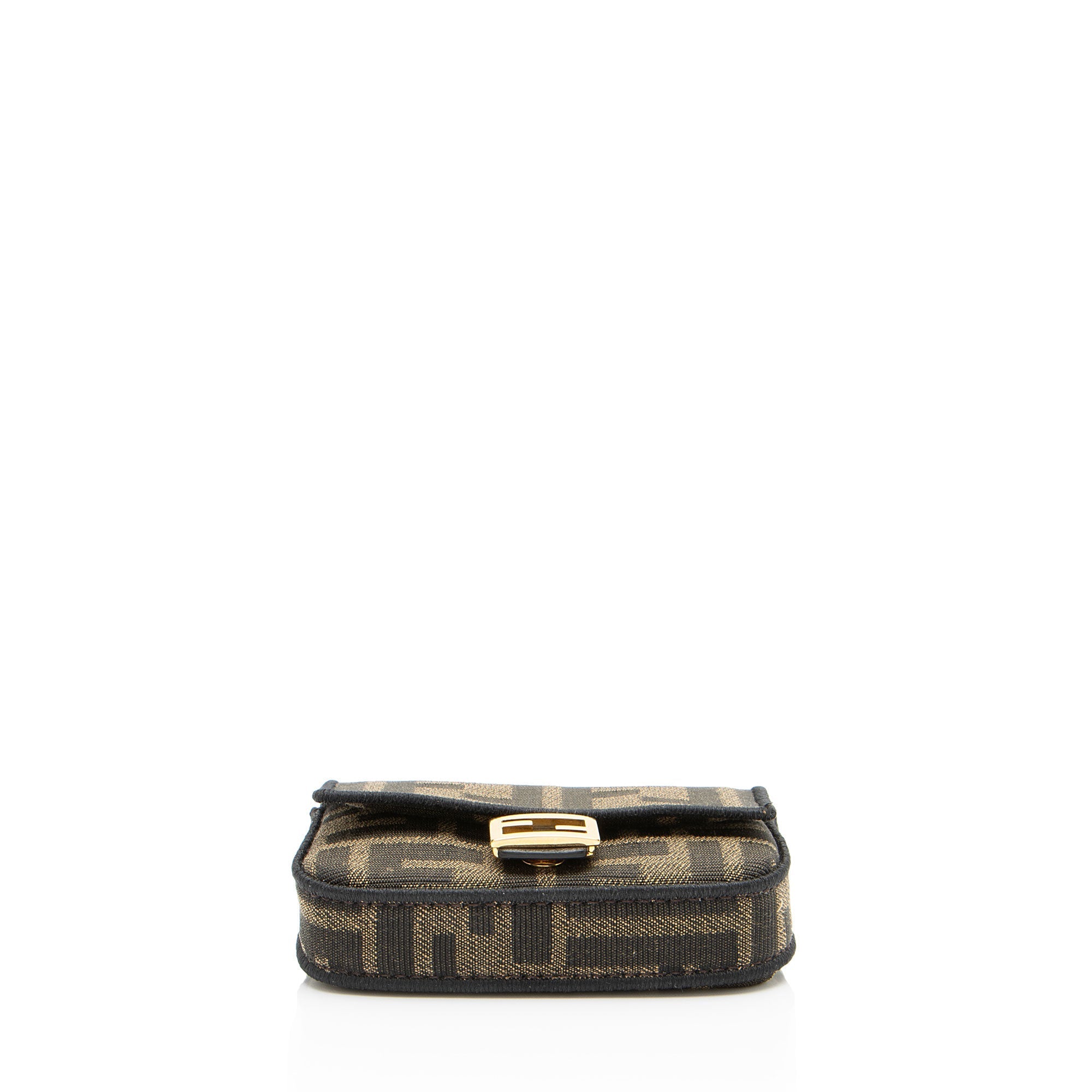 Fendi Zucca Nano Baguette Charm Crossbody
