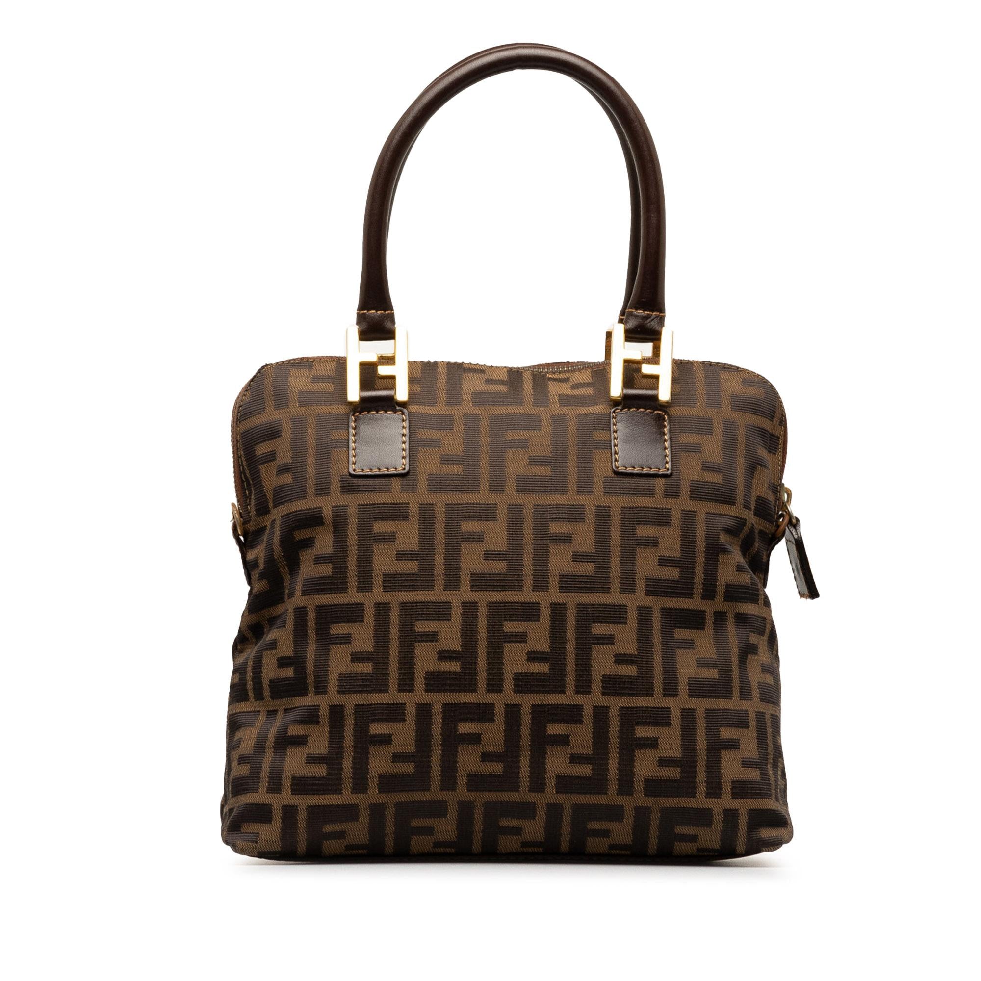 Fendi Zucca Satchel (SHG-fSDRqO)