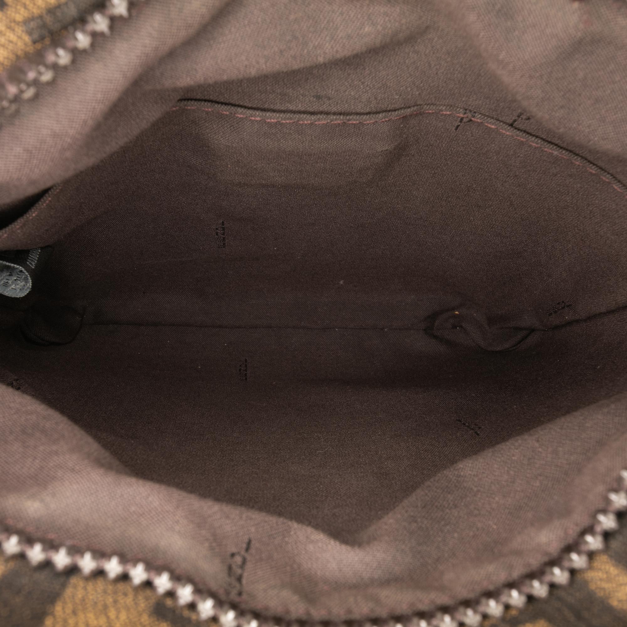Fendi Zucca Spalmati Crossbody