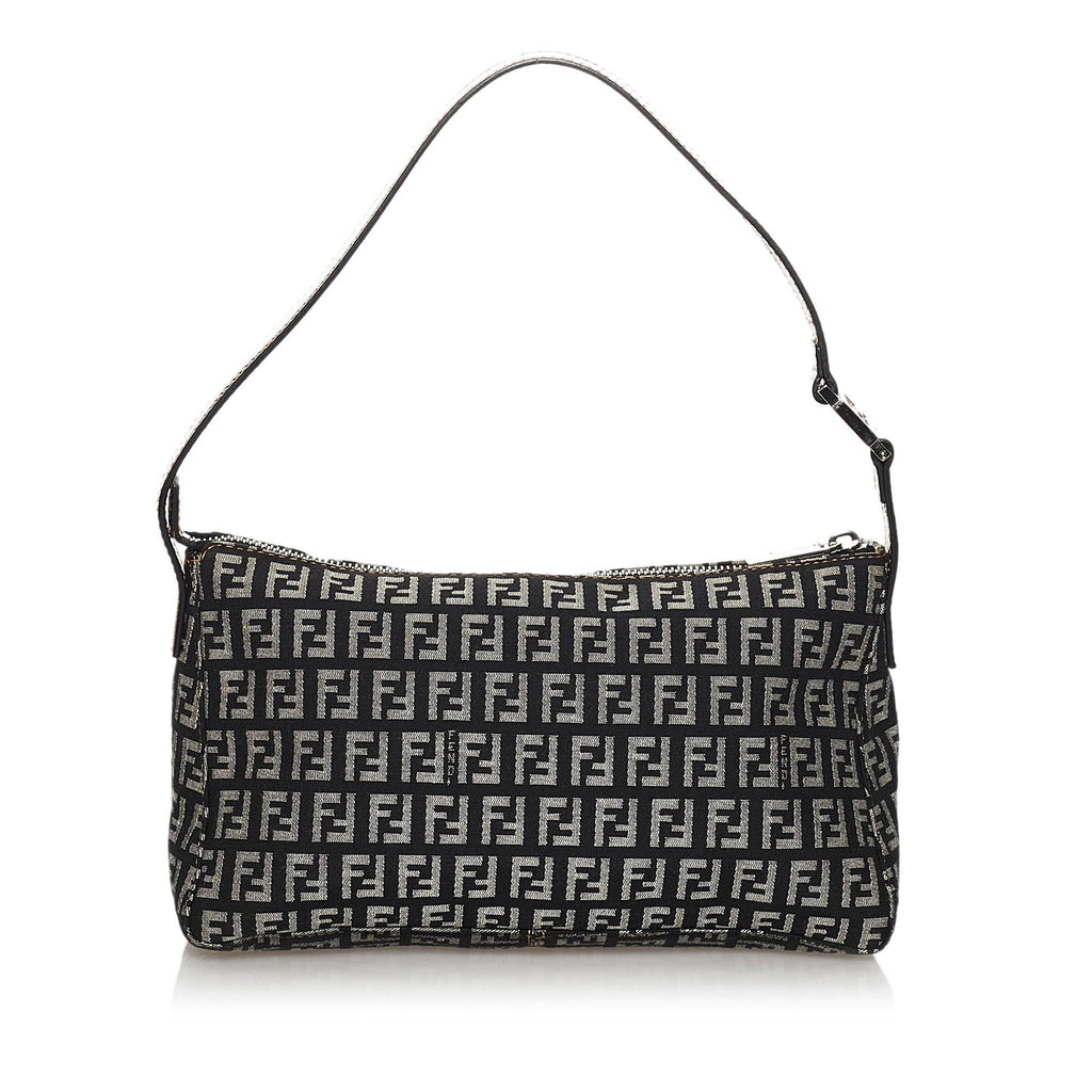 Fendi Zucchino Canvas Baguette (SHG-30041)