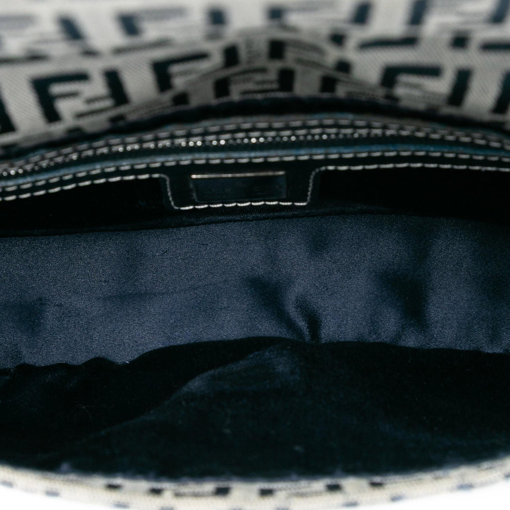Fendi Zucchino Canvas Baguette
