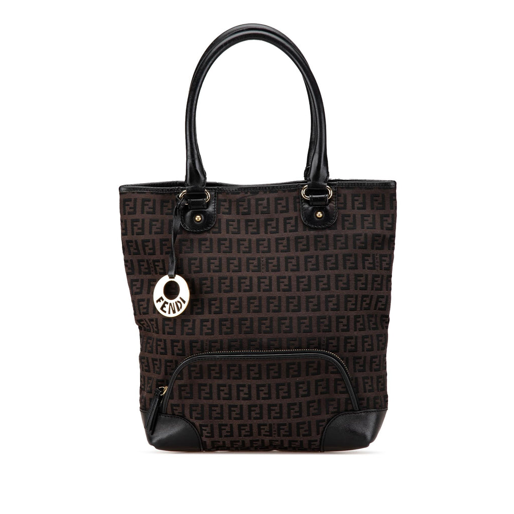 Fendi Zucchino Canvas Chef Shopping Tote