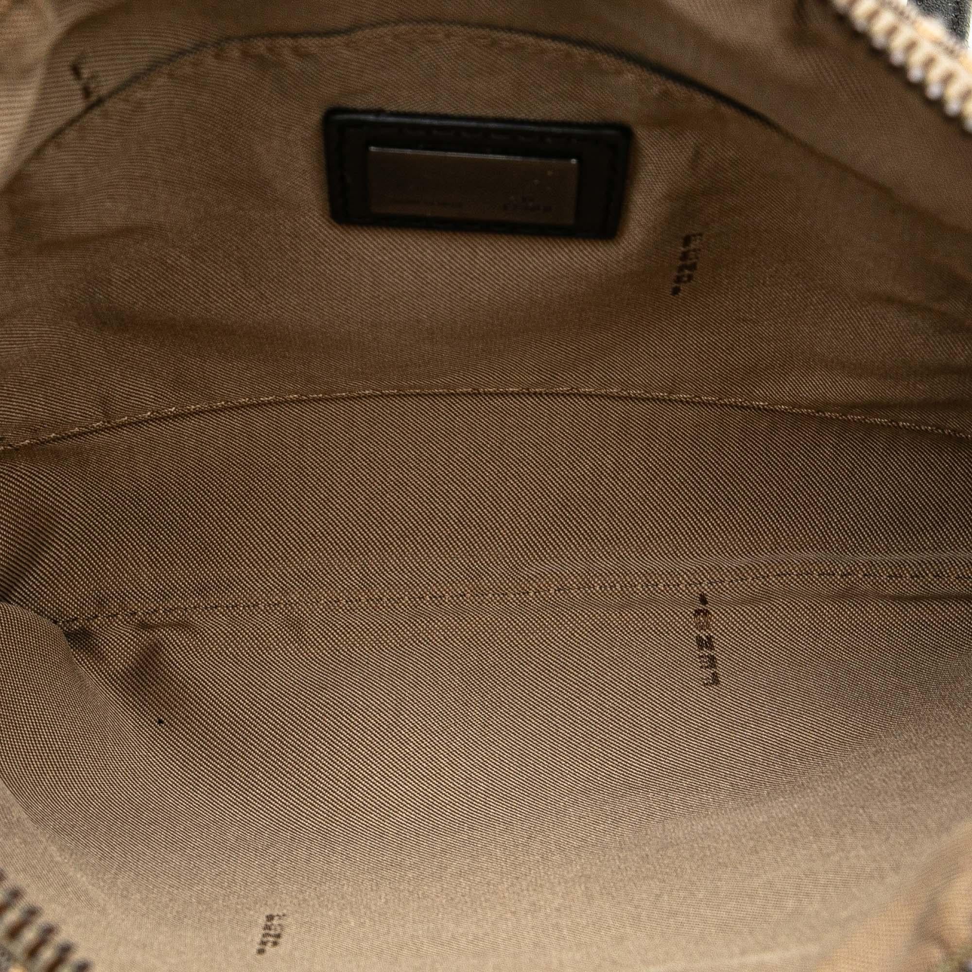 Fendi Zucchino Canvas Crossbody
