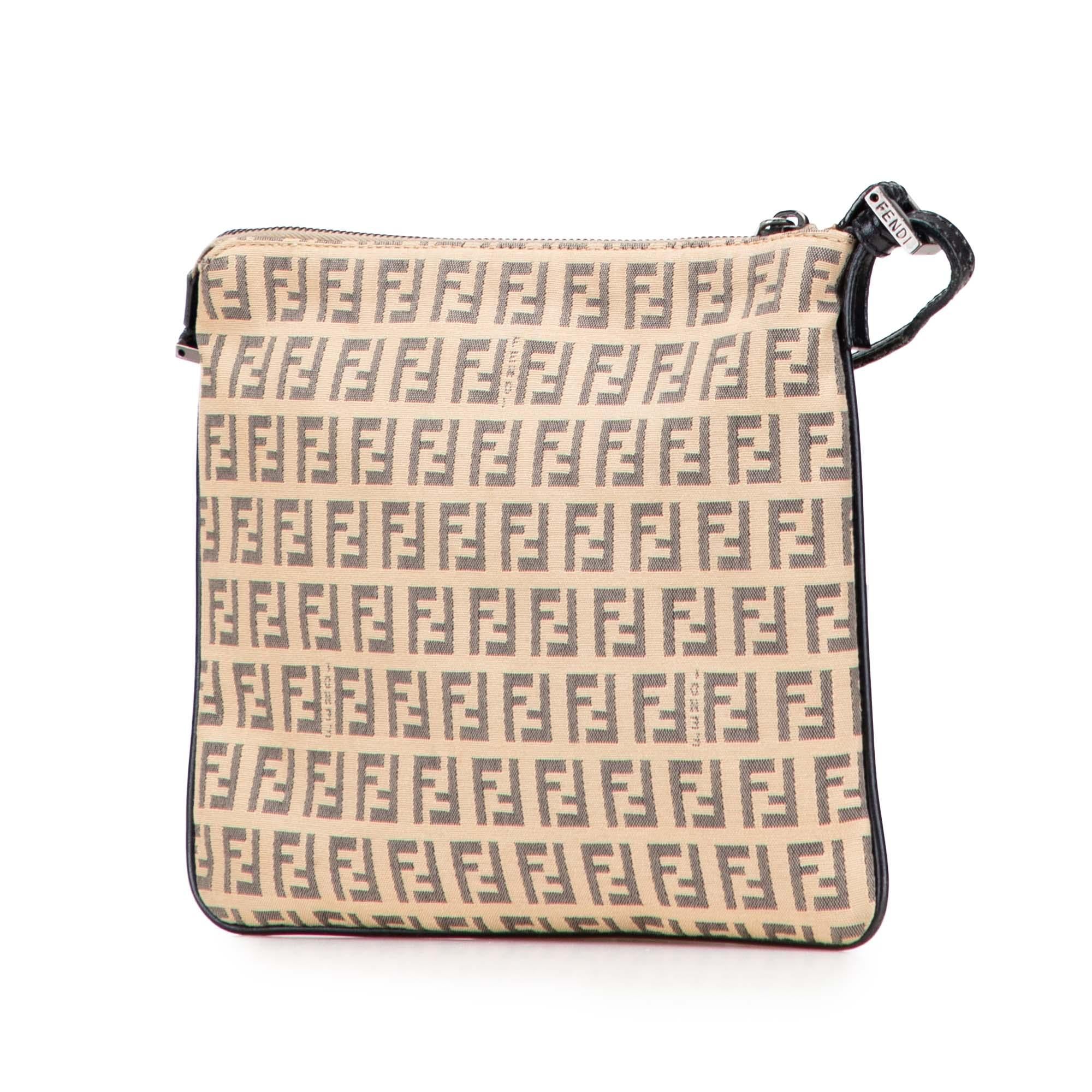 Fendi Zucchino Canvas Crossbody