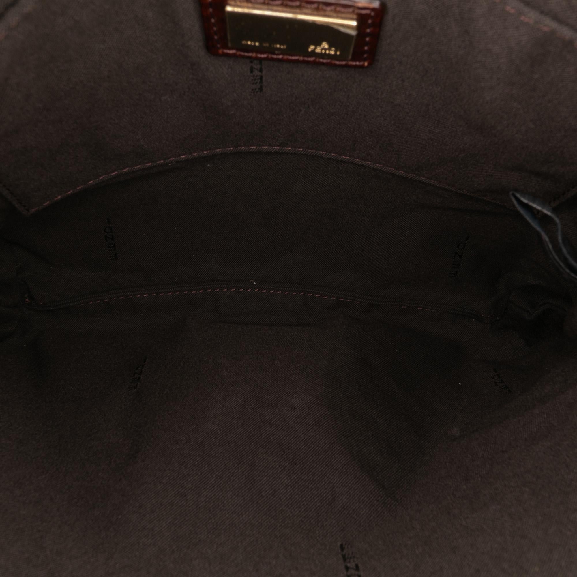 Fendi Zucchino Canvas Crossbody