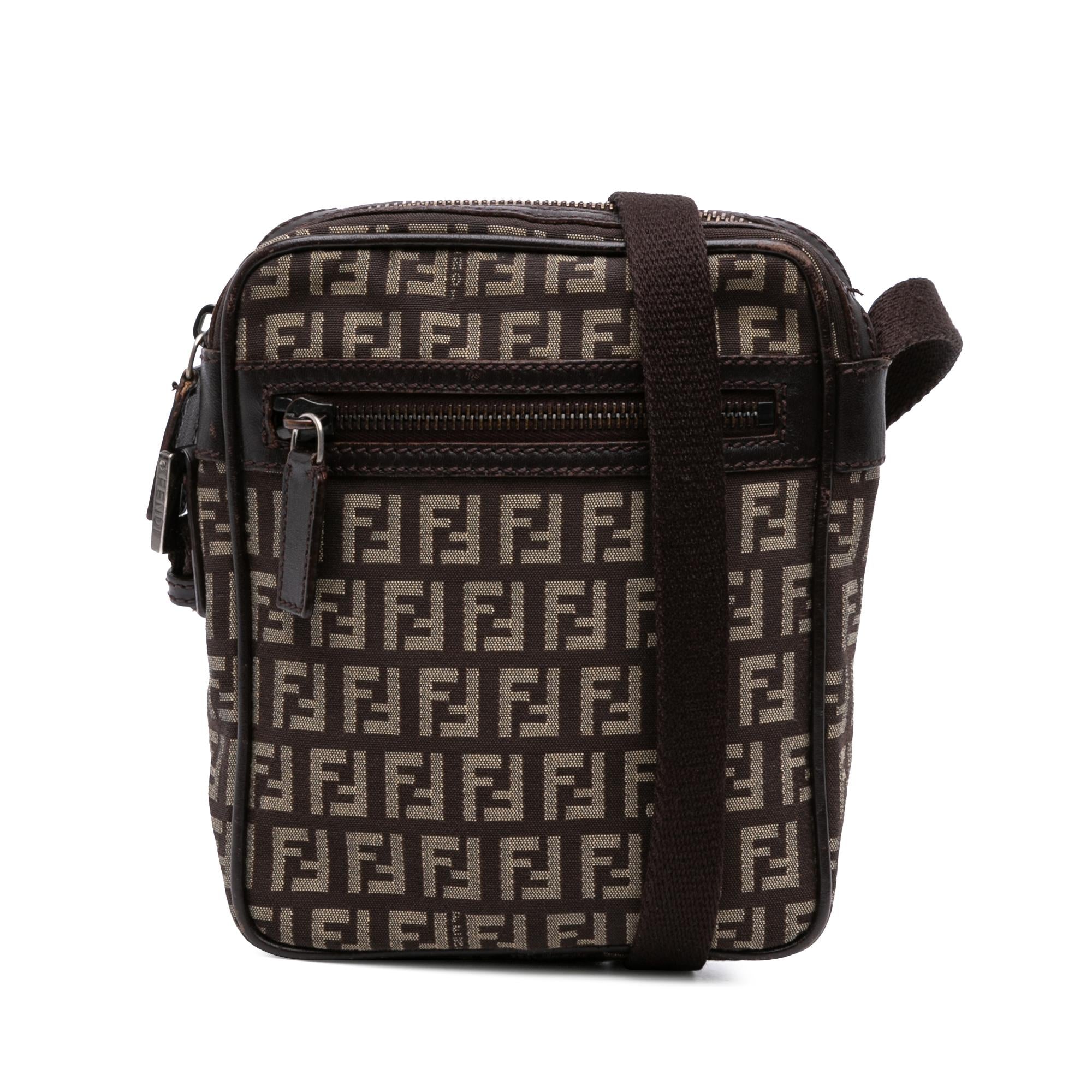 Fendi Zucchino Canvas Crossbody