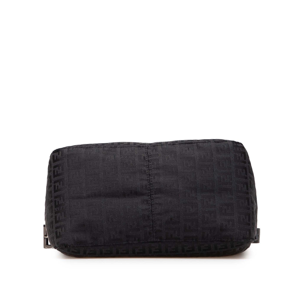 Fendi Zucchino Canvas Double Flap Mamma