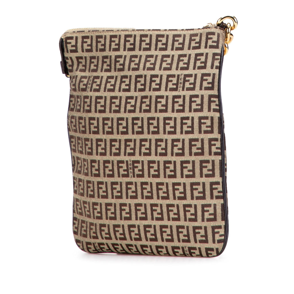 Fendi Zucchino Canvas Forever Crossbody