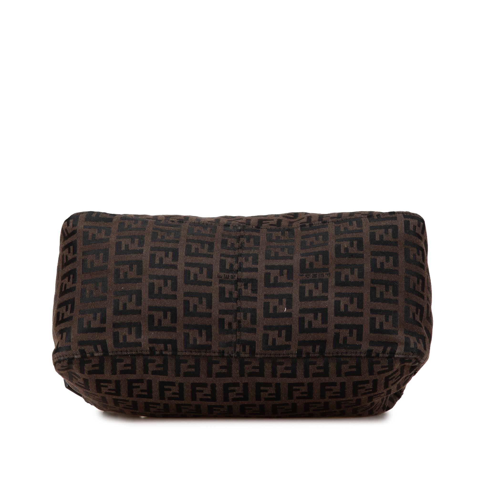 Fendi Zucchino Canvas Handbag
